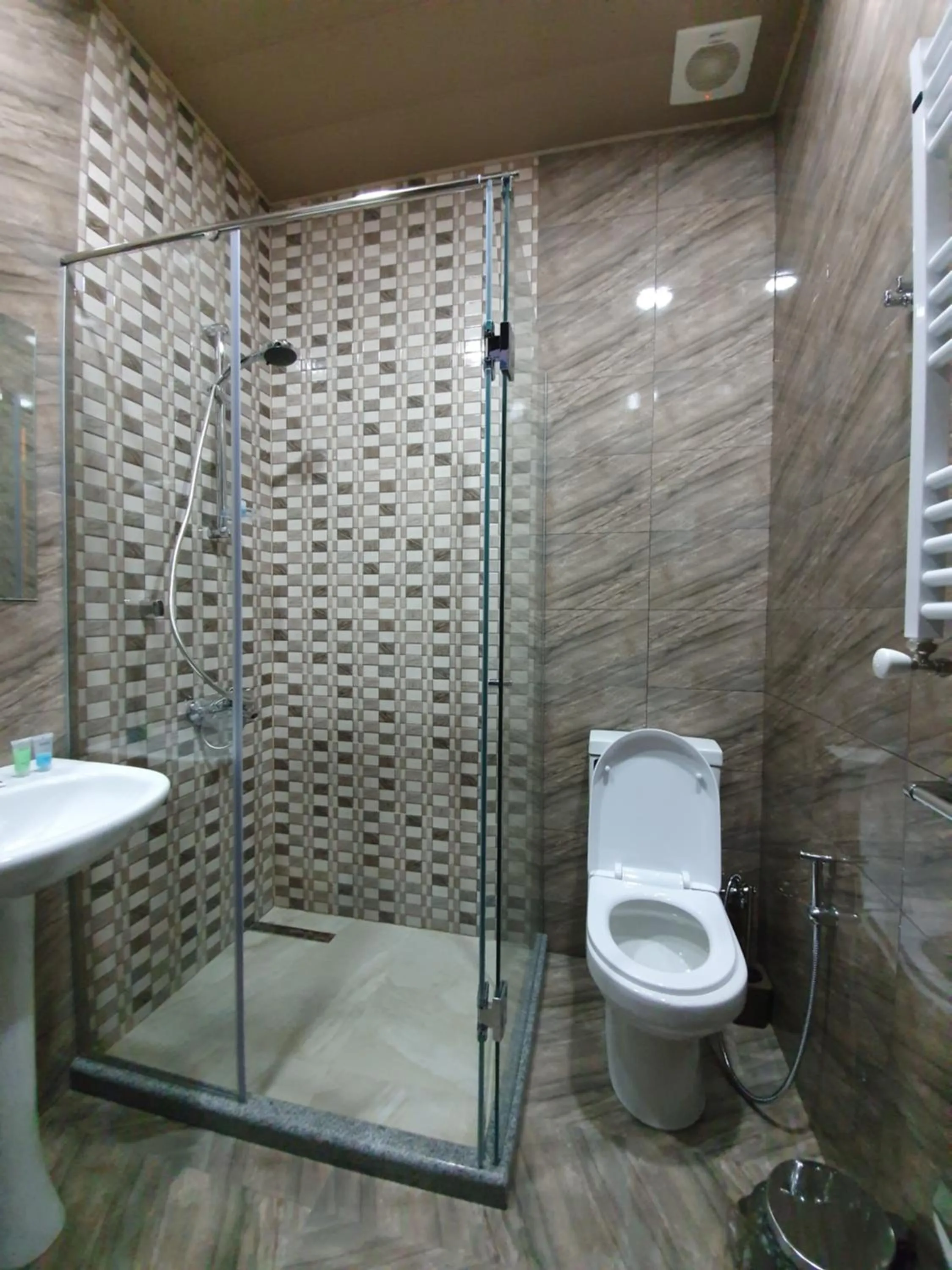 Shower in Hotel Soft