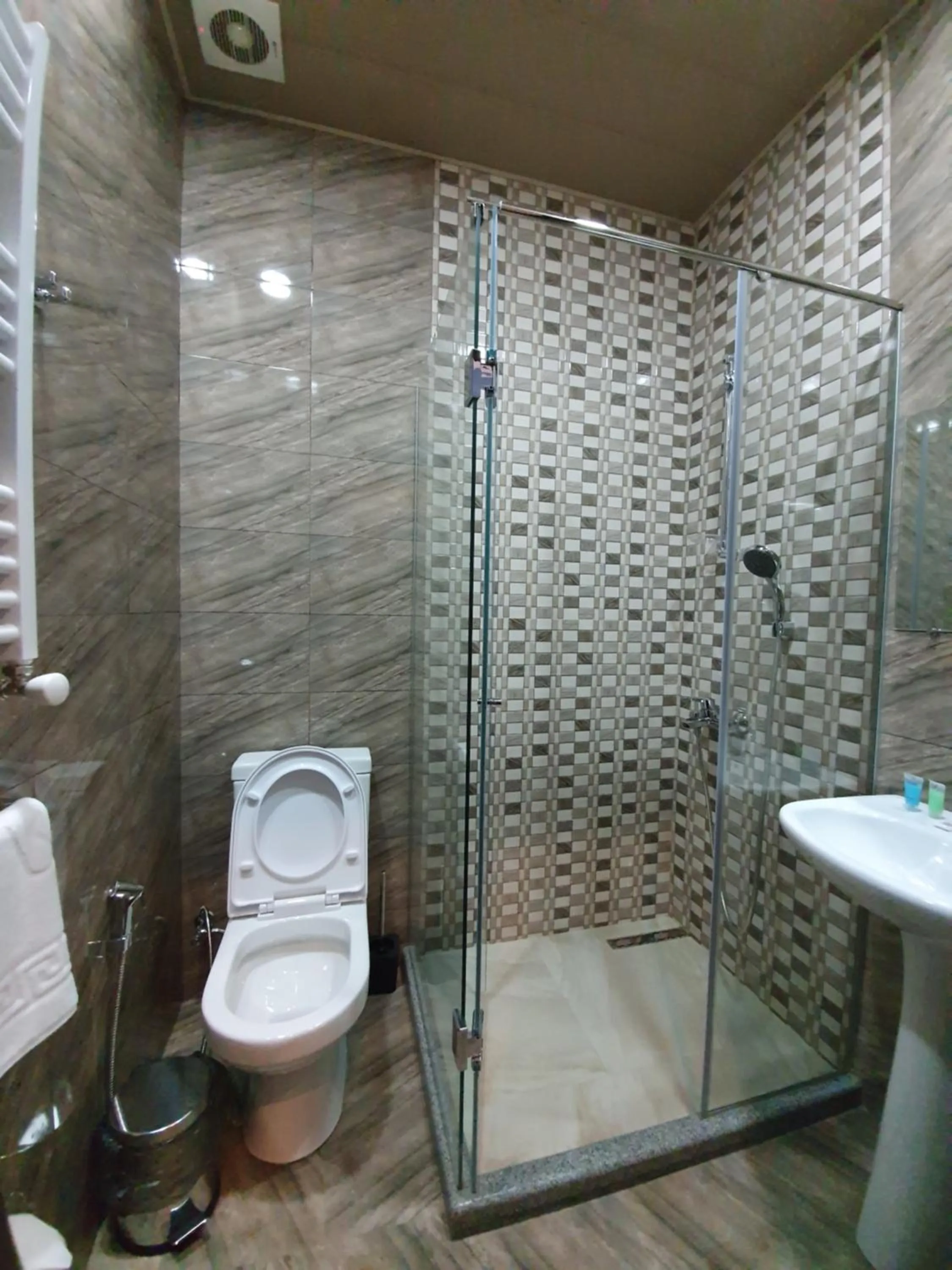 Shower in Hotel Soft