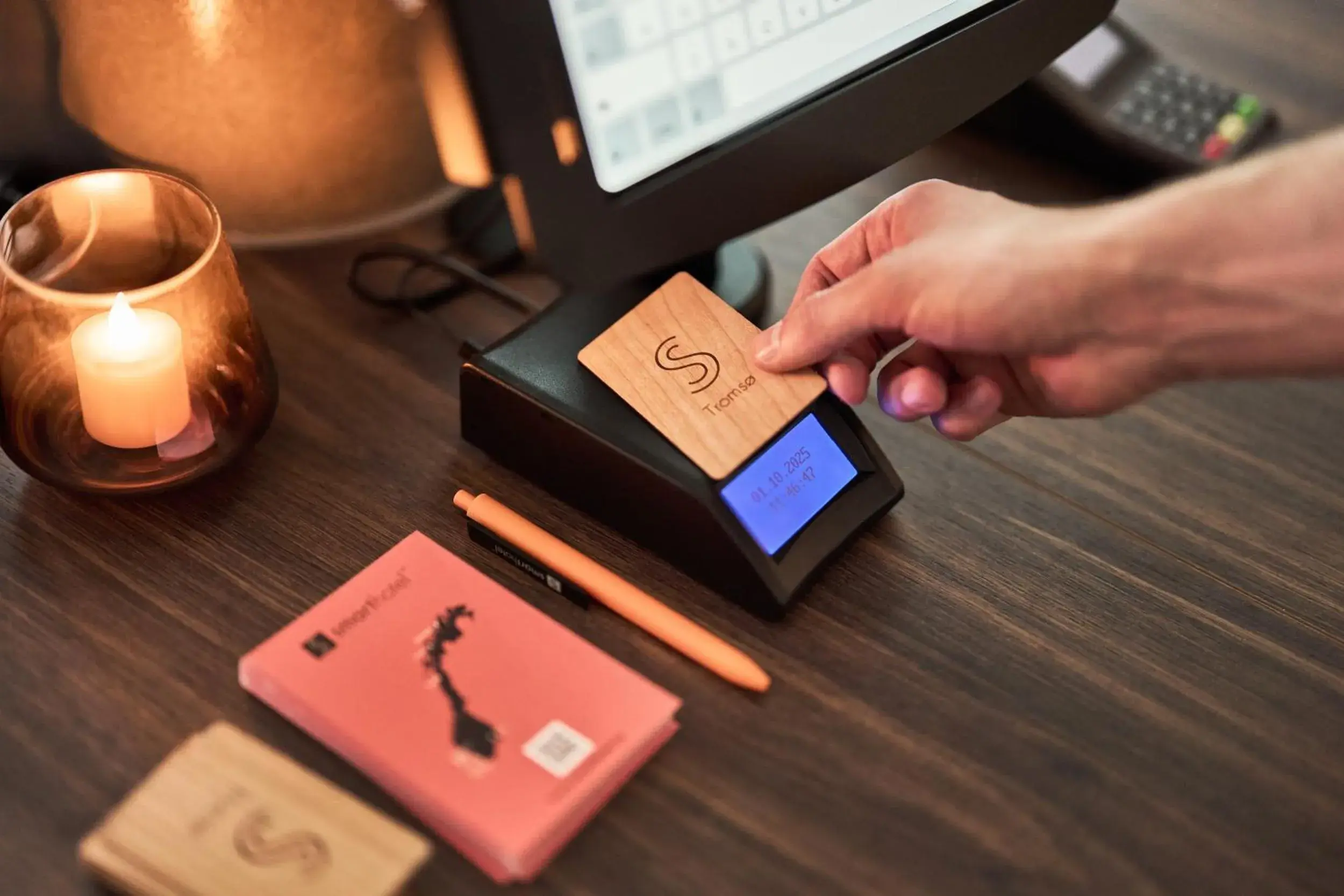 Lobby or reception in Smarthotel Tromsø Lobby or reception in Smarthotel Tromsø