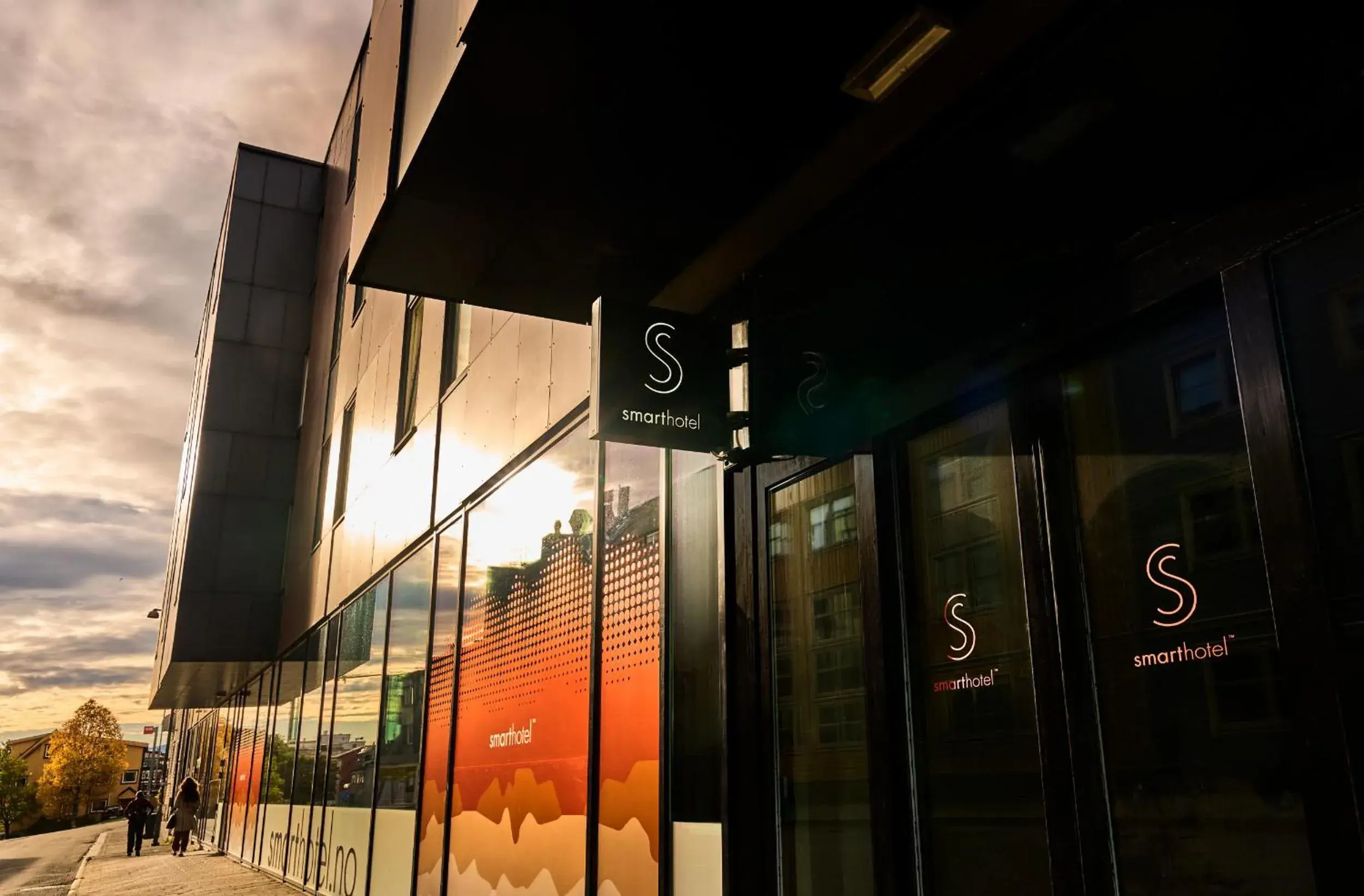 Facade/entrance in Smarthotel Tromsø Facade/entrance in Smarthotel Tromsø