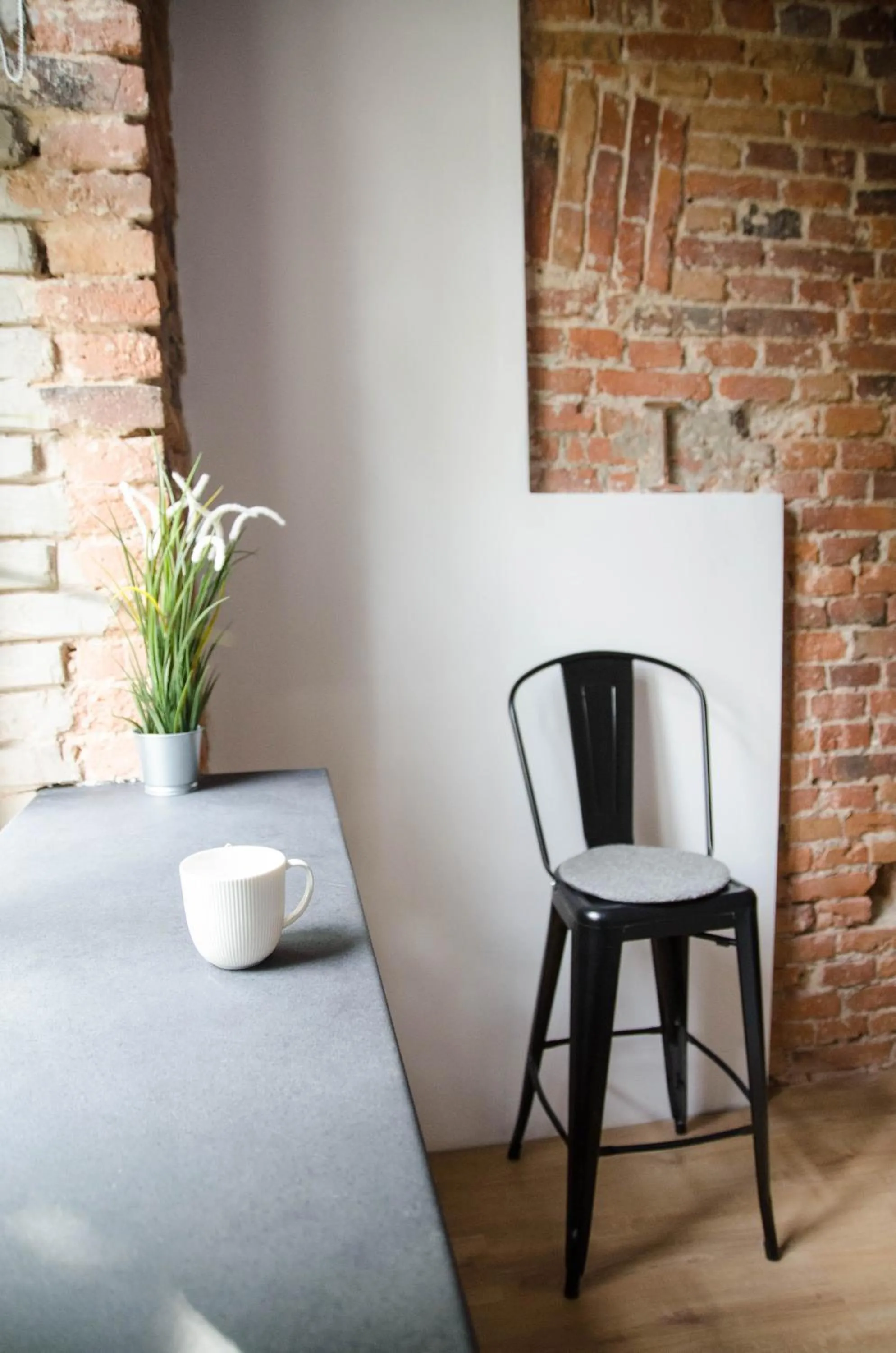Dining area in LION apartments