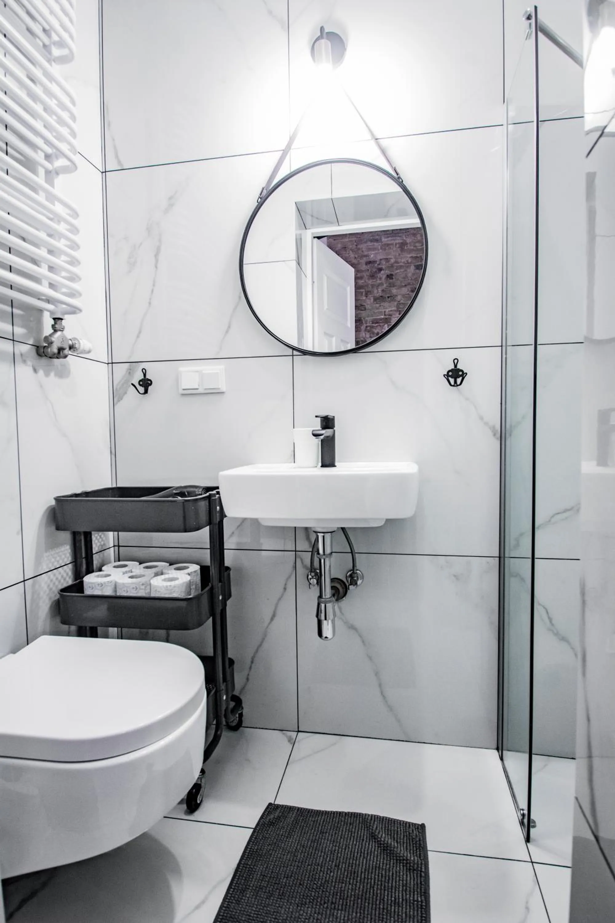Shower in LION apartments