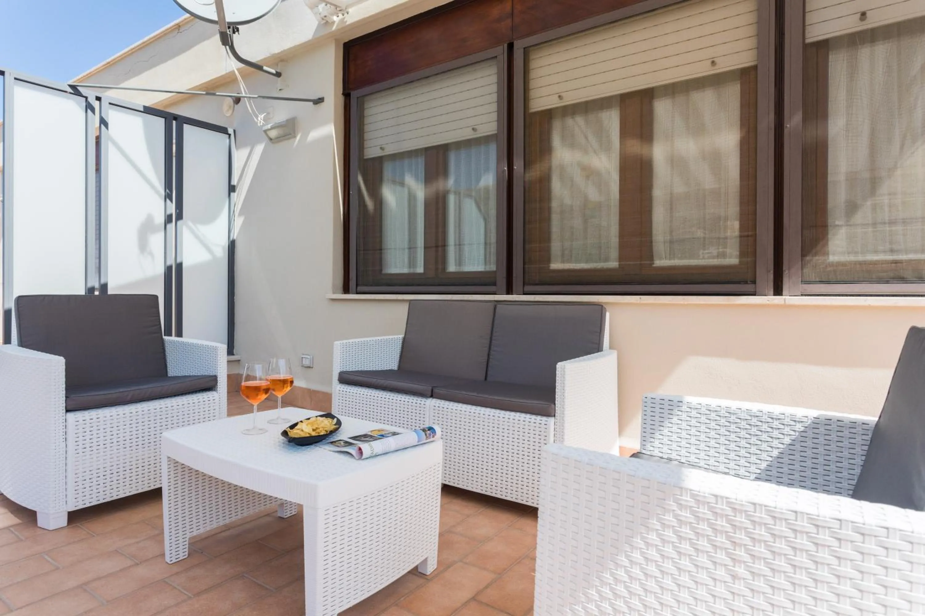 Balcony/Terrace in B&B TIFFANY SFERRACAVALLO