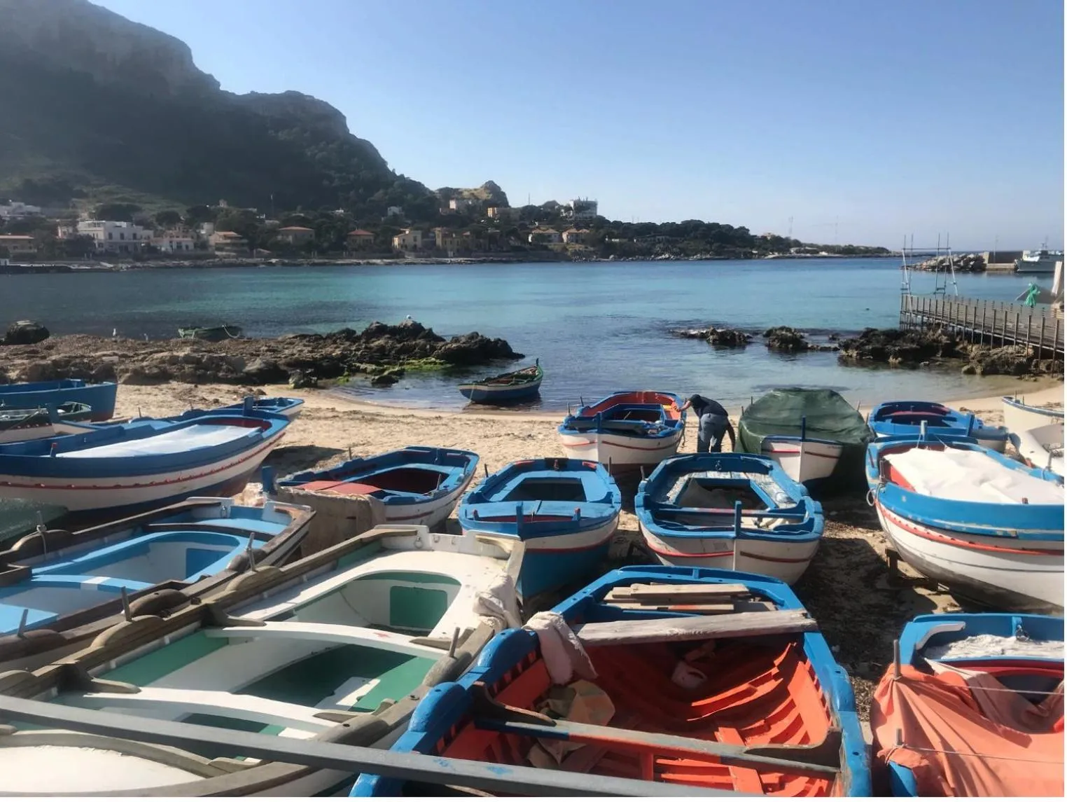 Sea view in B&B TIFFANY SFERRACAVALLO