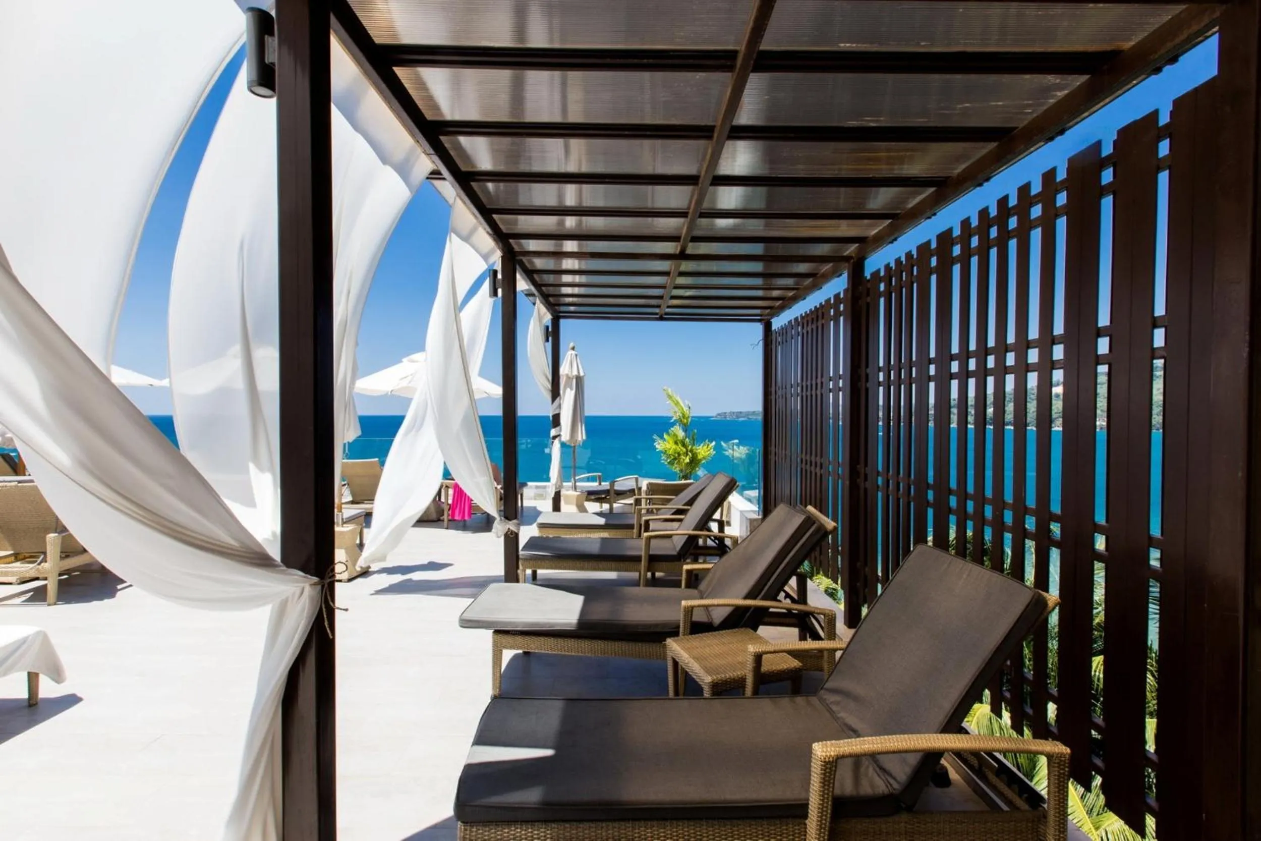 Balcony/Terrace in Cape Sienna Phuket Gourmet Hotel & Villas - SHA Extra Plus