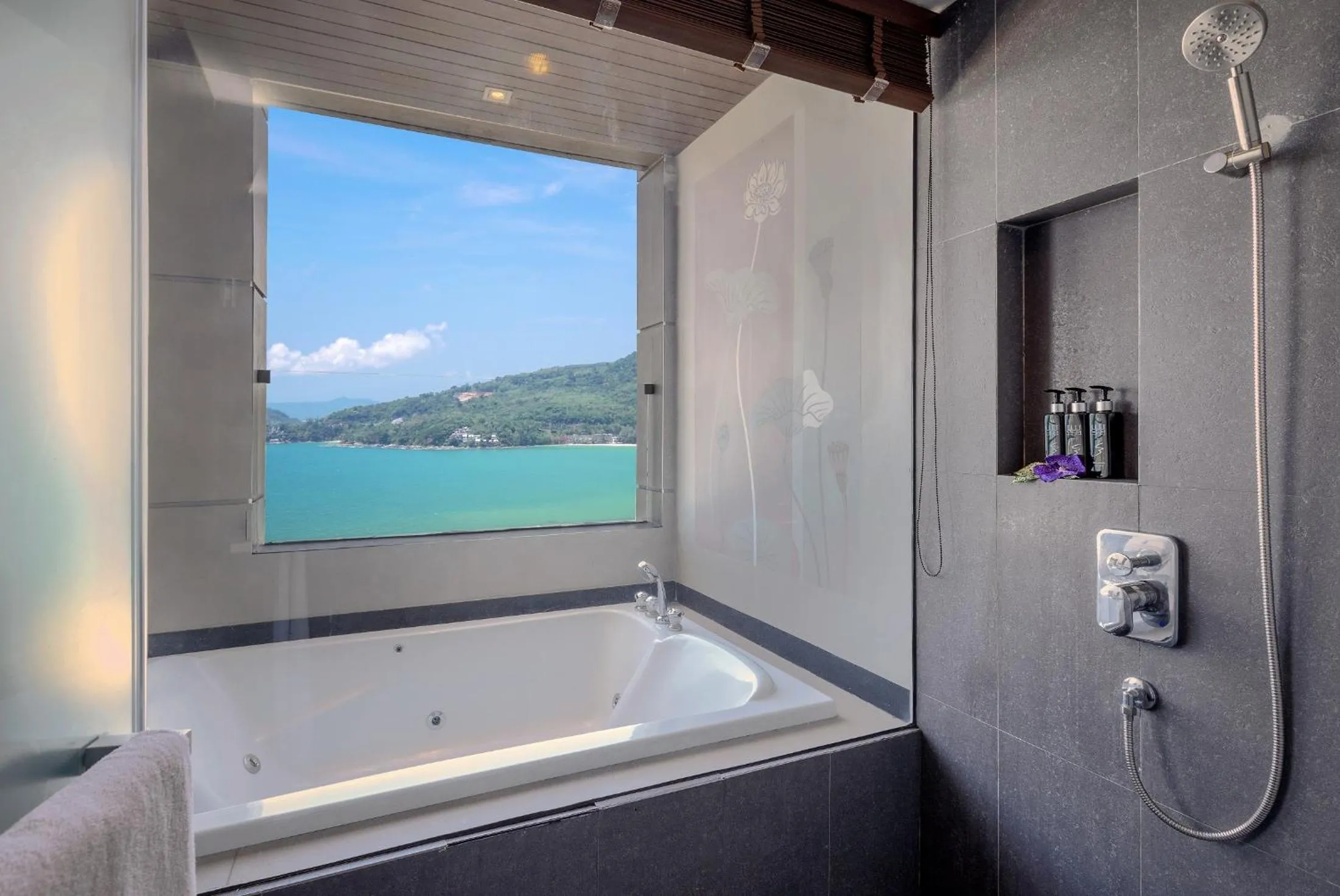Shower in Cape Sienna Phuket Gourmet Hotel & Villas - SHA Extra Plus