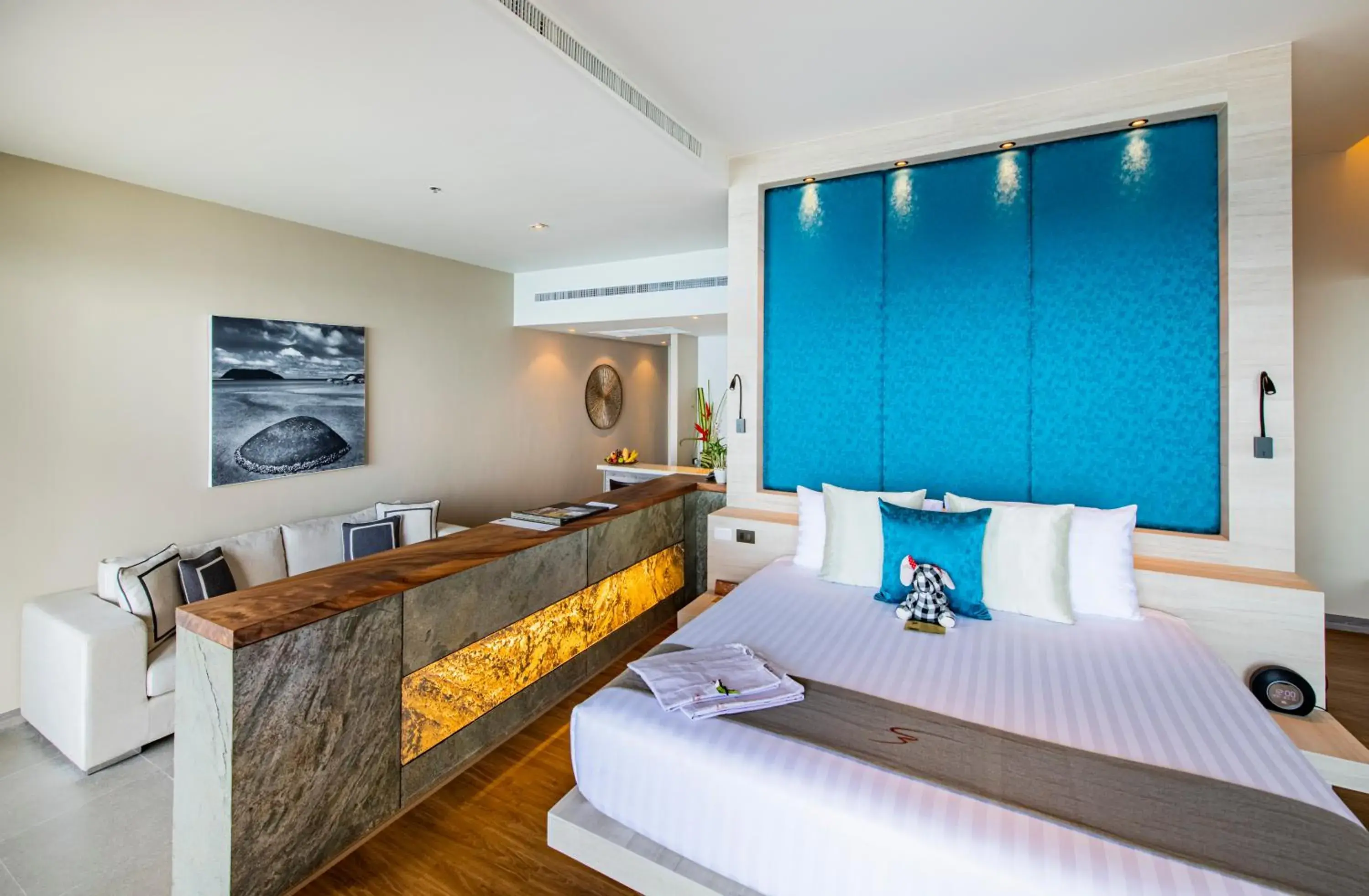 Bed in Cape Sienna Phuket Gourmet Hotel & Villas - SHA Extra Plus Bed in Cape Sienna Phuket Gourmet Hotel & Villas - SHA Extra Plus