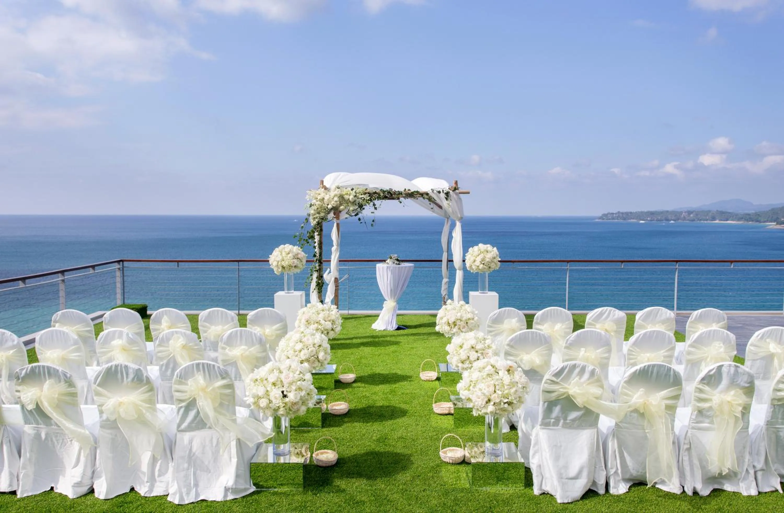 Sea view in Cape Sienna Phuket Gourmet Hotel & Villas - SHA Extra Plus