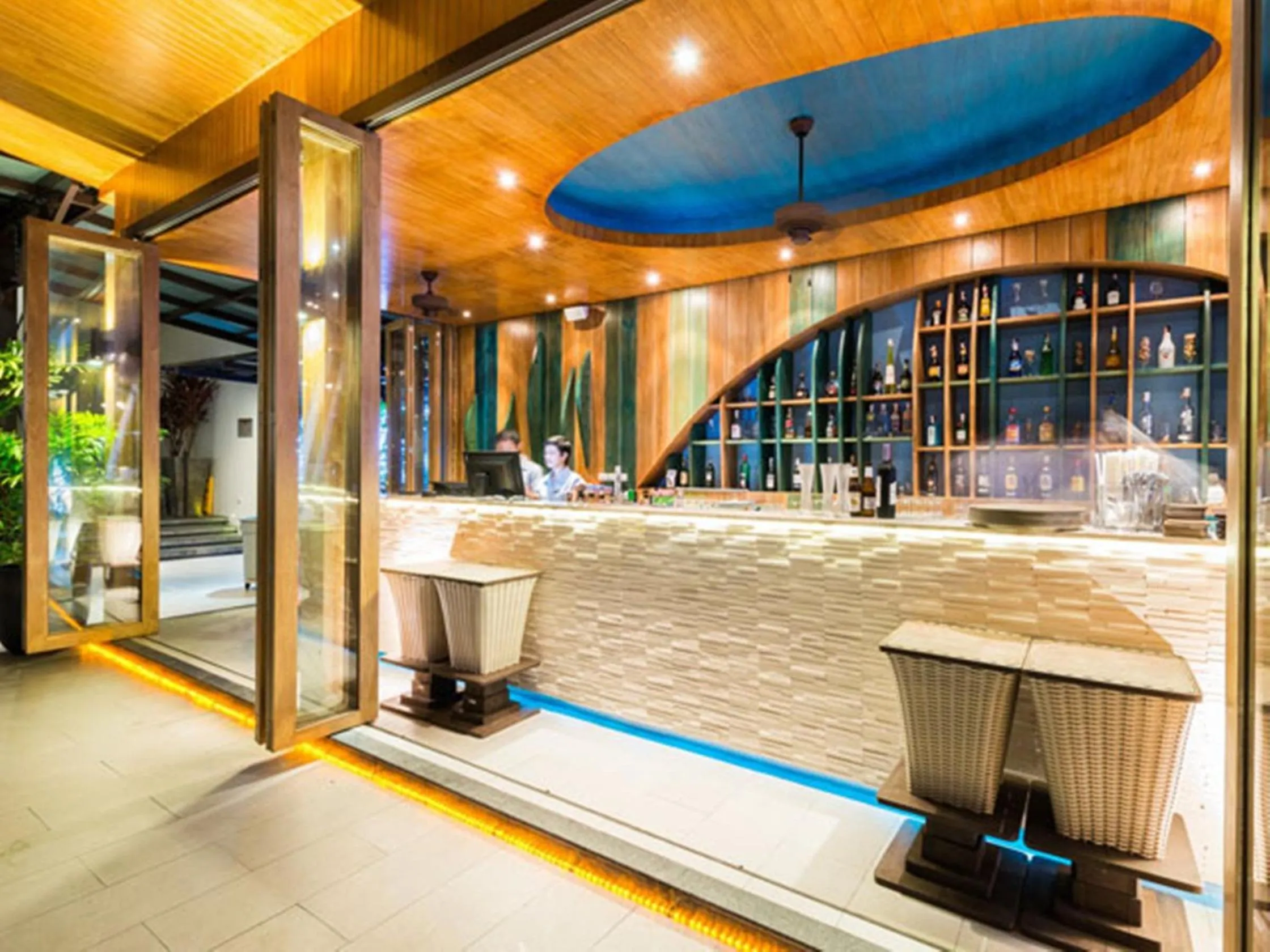 Lounge or bar in Cape Sienna Phuket Gourmet Hotel & Villas - SHA Extra Plus