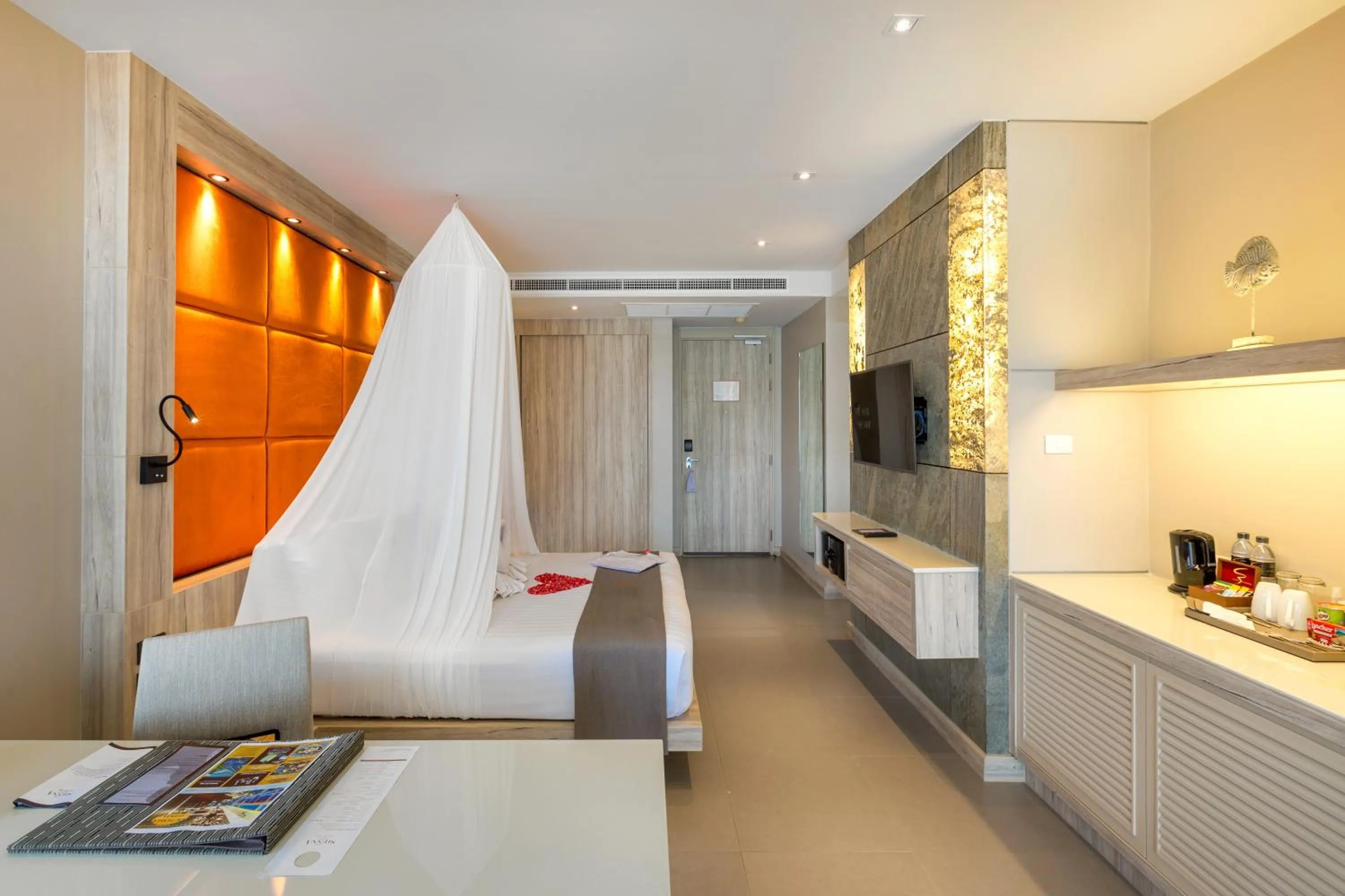 Bedroom, Bed in Cape Sienna Phuket Gourmet Hotel & Villas - SHA Extra Plus