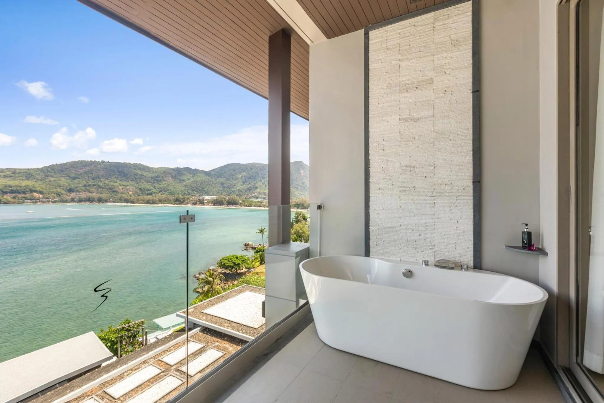 Balcony/Terrace in Cape Sienna Phuket Gourmet Hotel & Villas - SHA Extra Plus