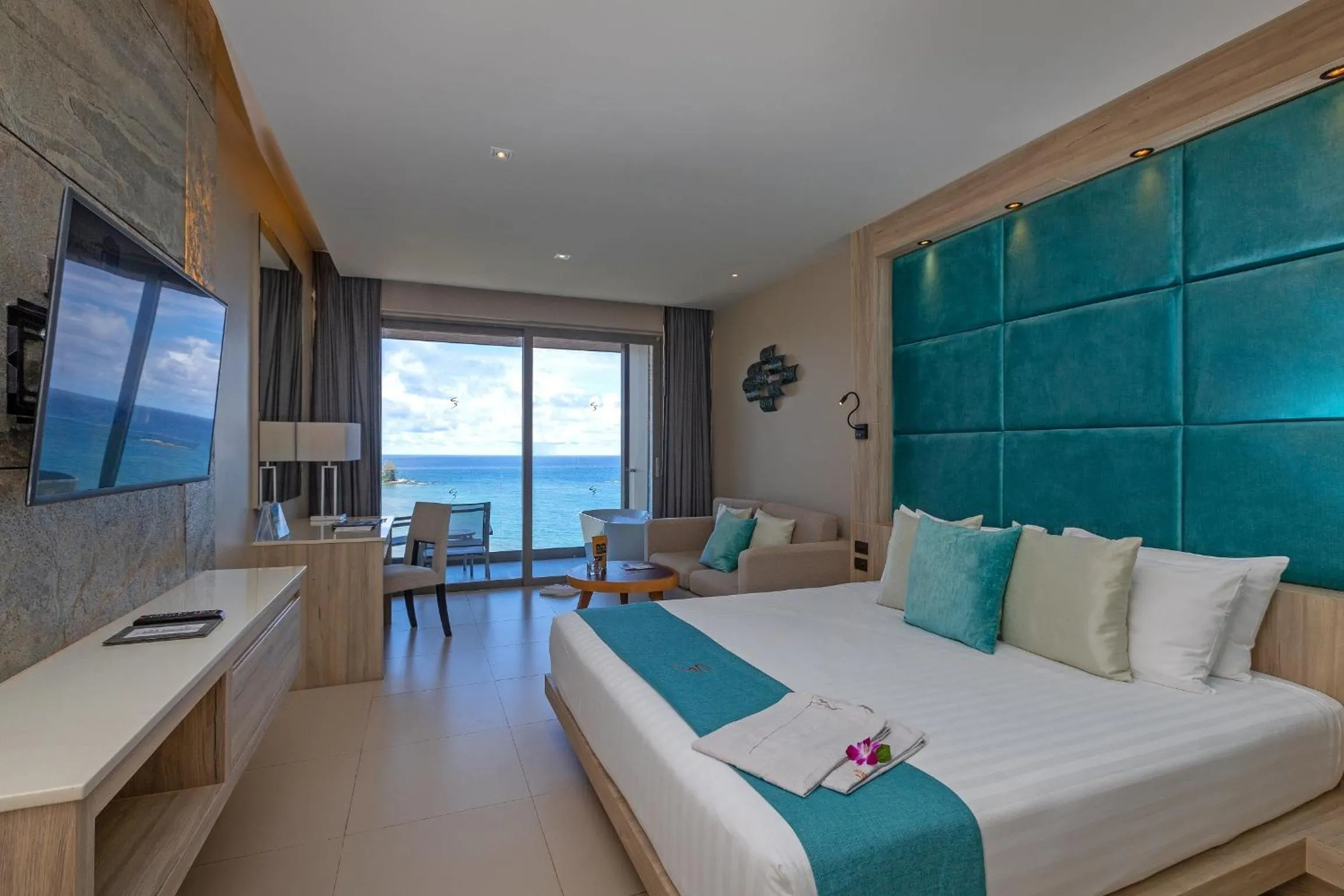 Bedroom, Bed in Cape Sienna Phuket Gourmet Hotel & Villas - SHA Extra Plus