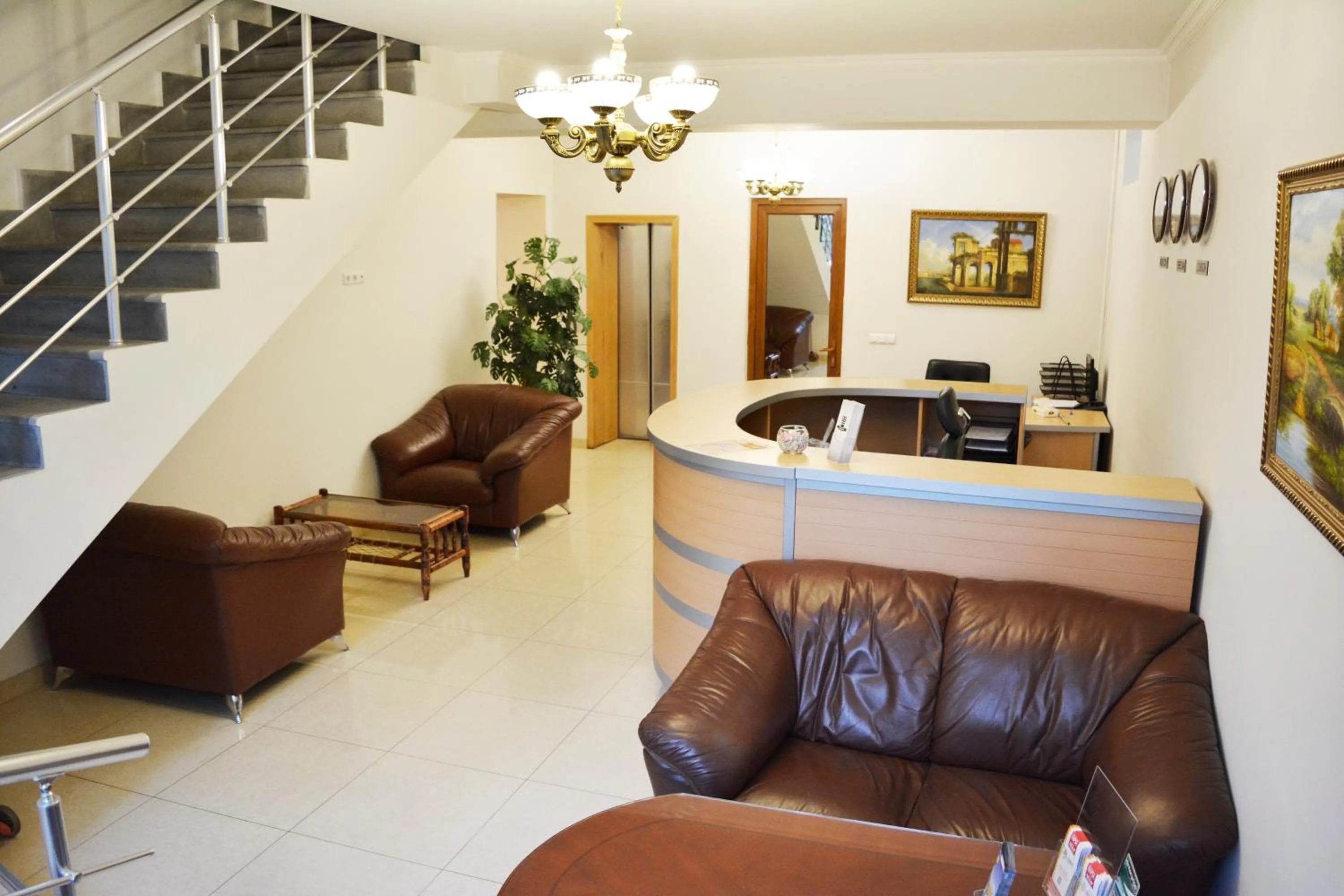 Living room in Family Hotel