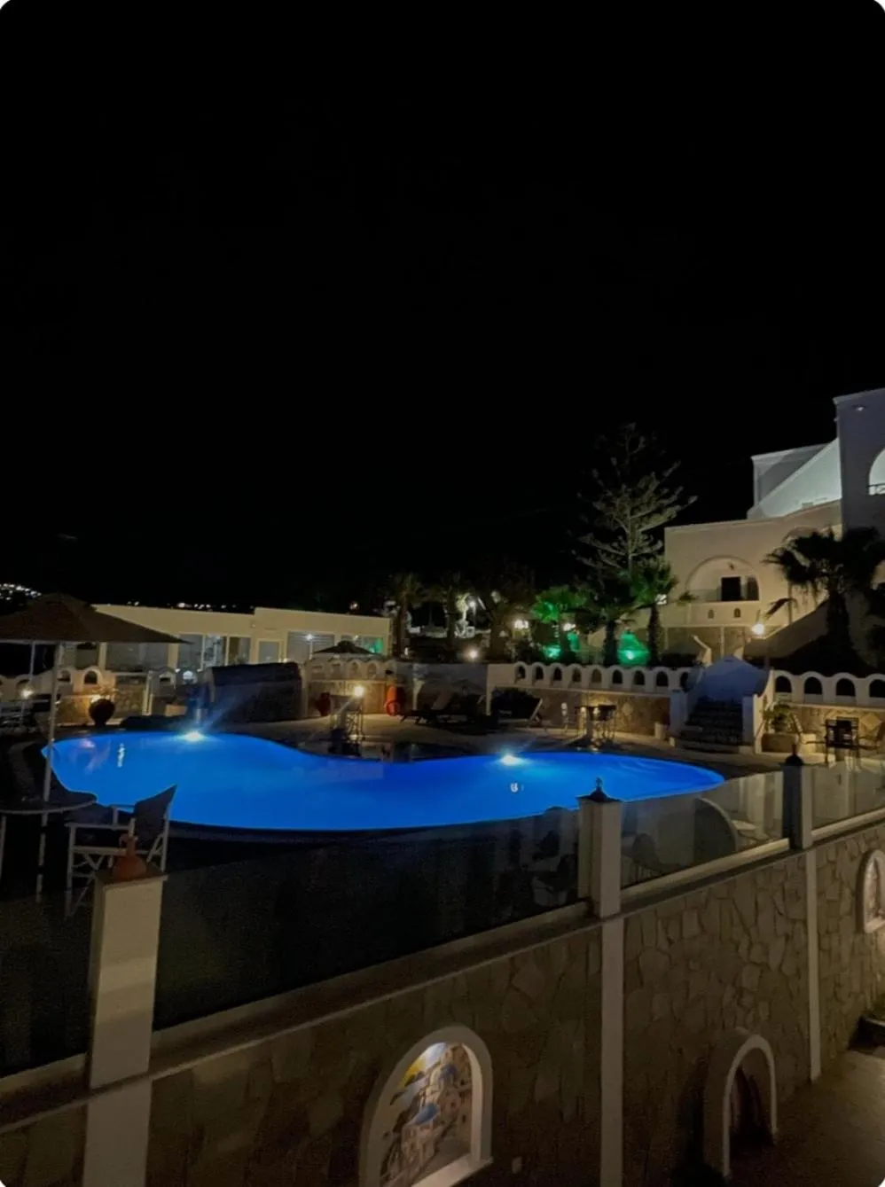 Swimming pool in Agapi Villas