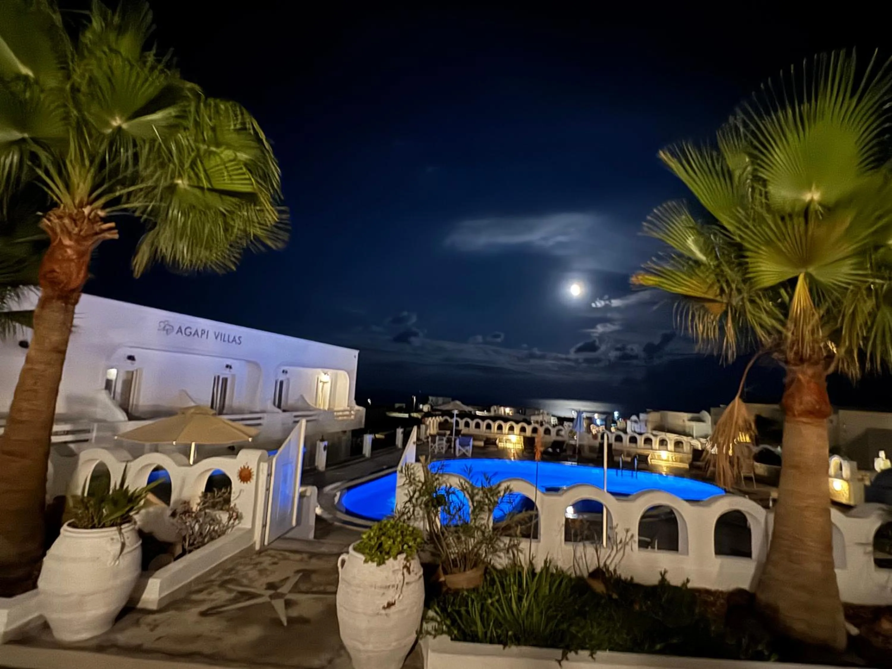 Patio in Agapi Villas