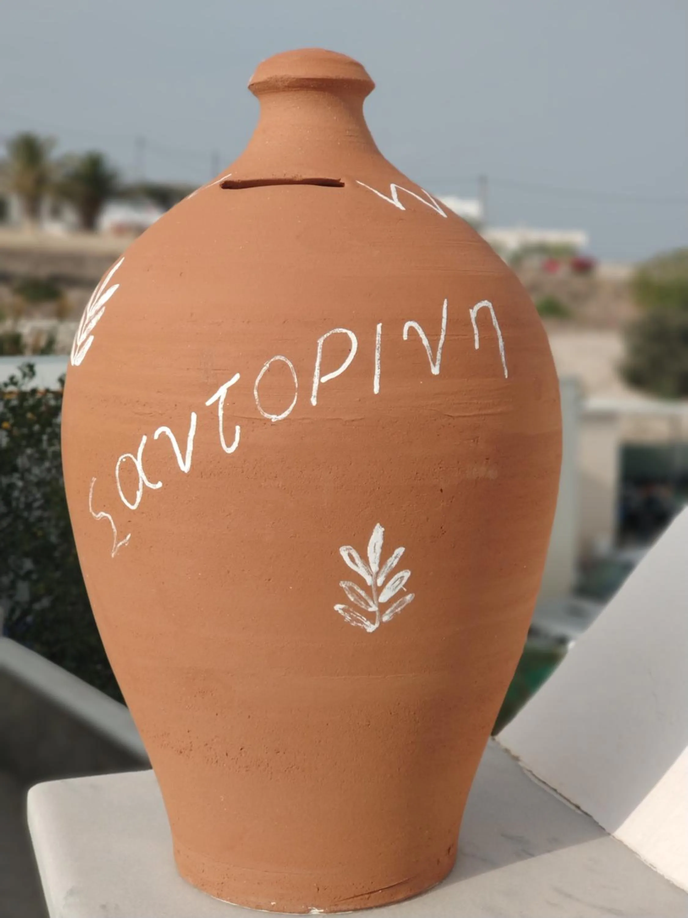Decorative detail in Agapi Villas