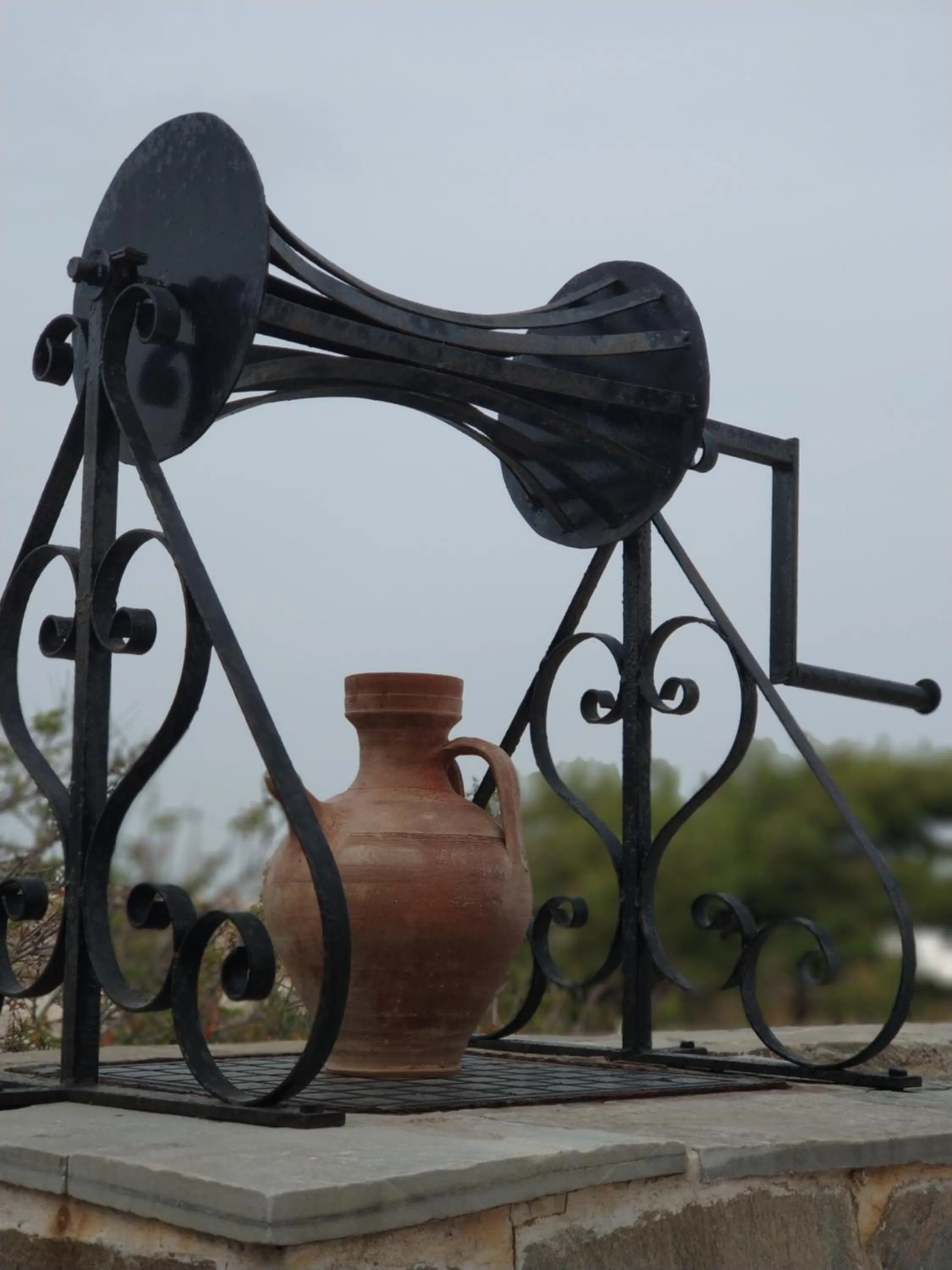 Decorative detail in Agapi Villas