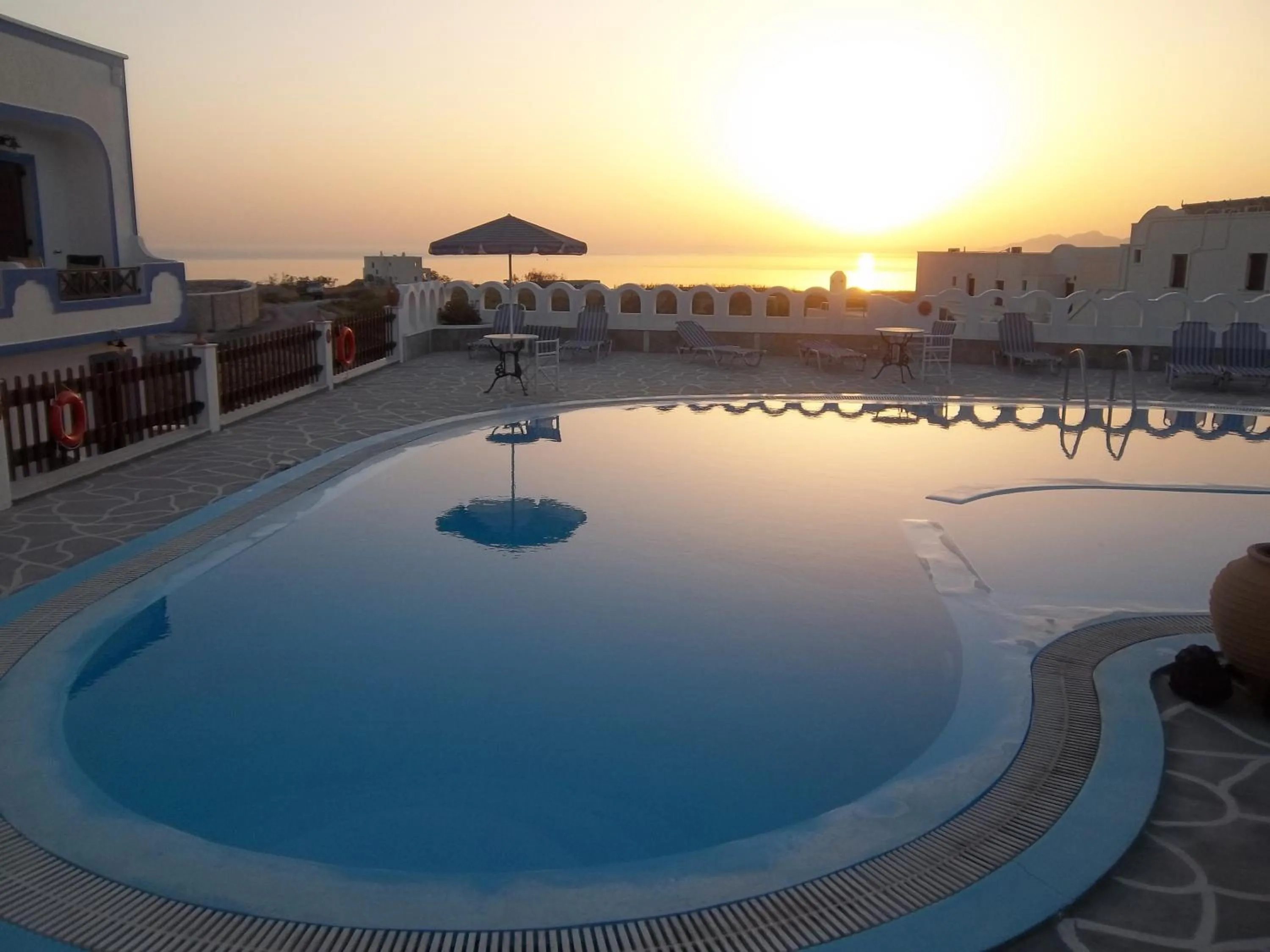 Swimming pool in Agapi Villas