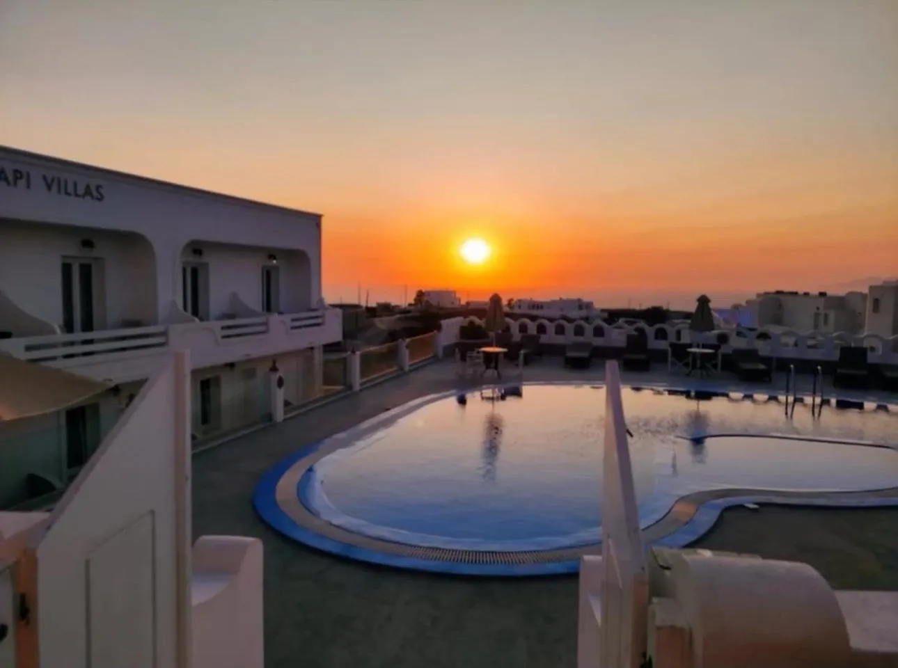 Sunrise in Agapi Villas