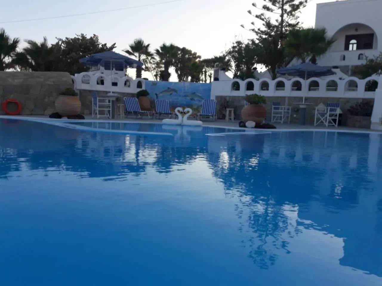 Swimming pool in Agapi Villas