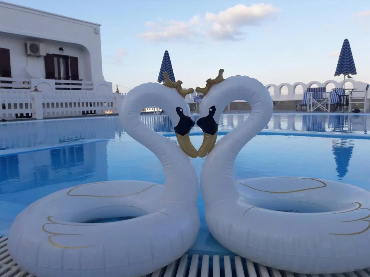 Swimming pool in Agapi Villas