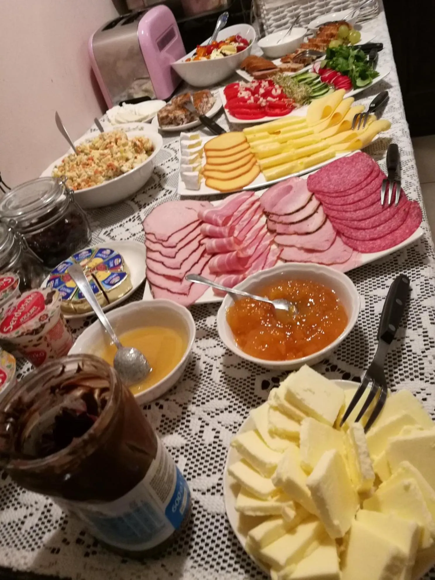 Buffet breakfast in Eskapada