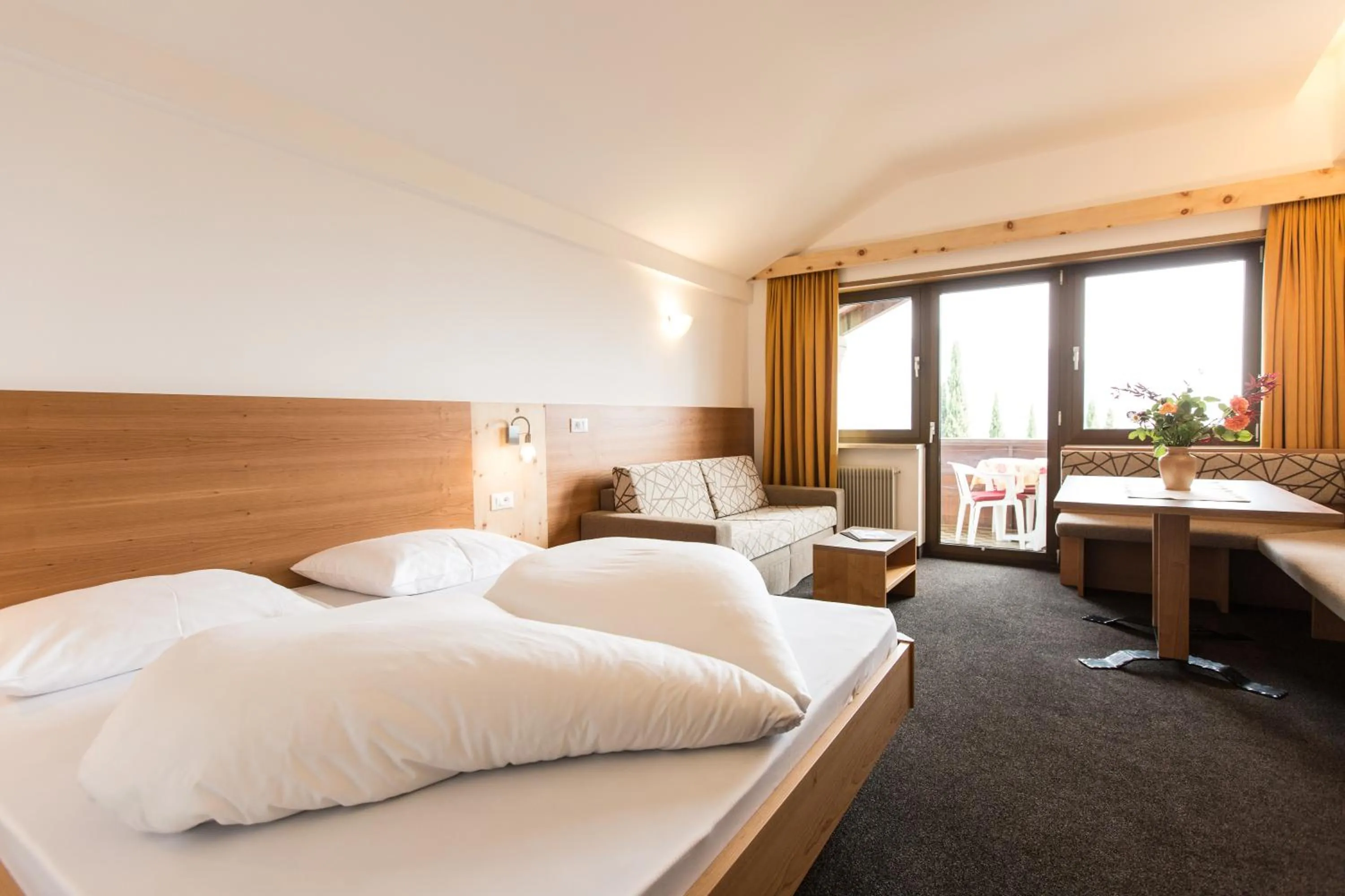 Bedroom, Bed in Hotel Appartement Inge