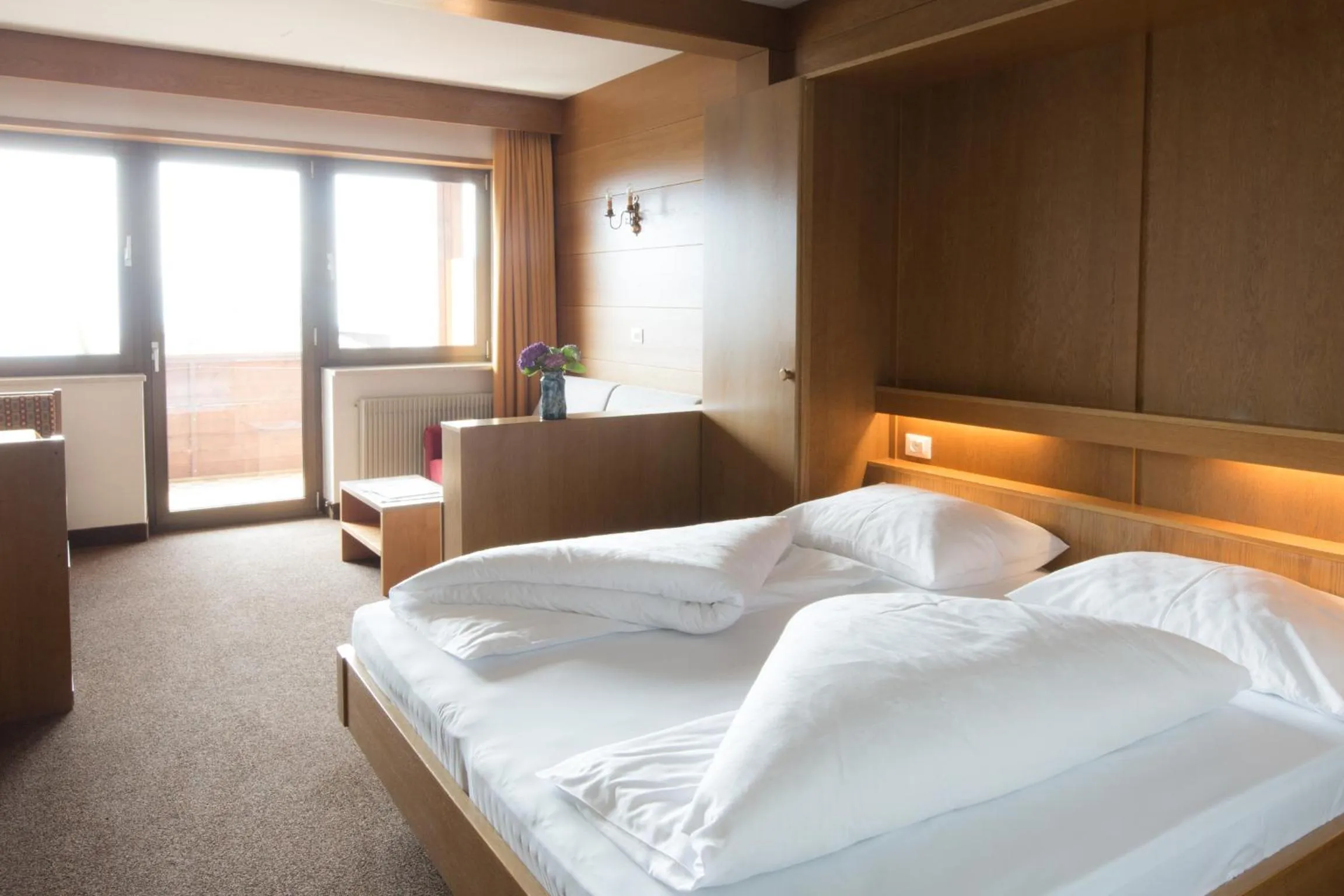 Bed in Hotel Appartement Inge