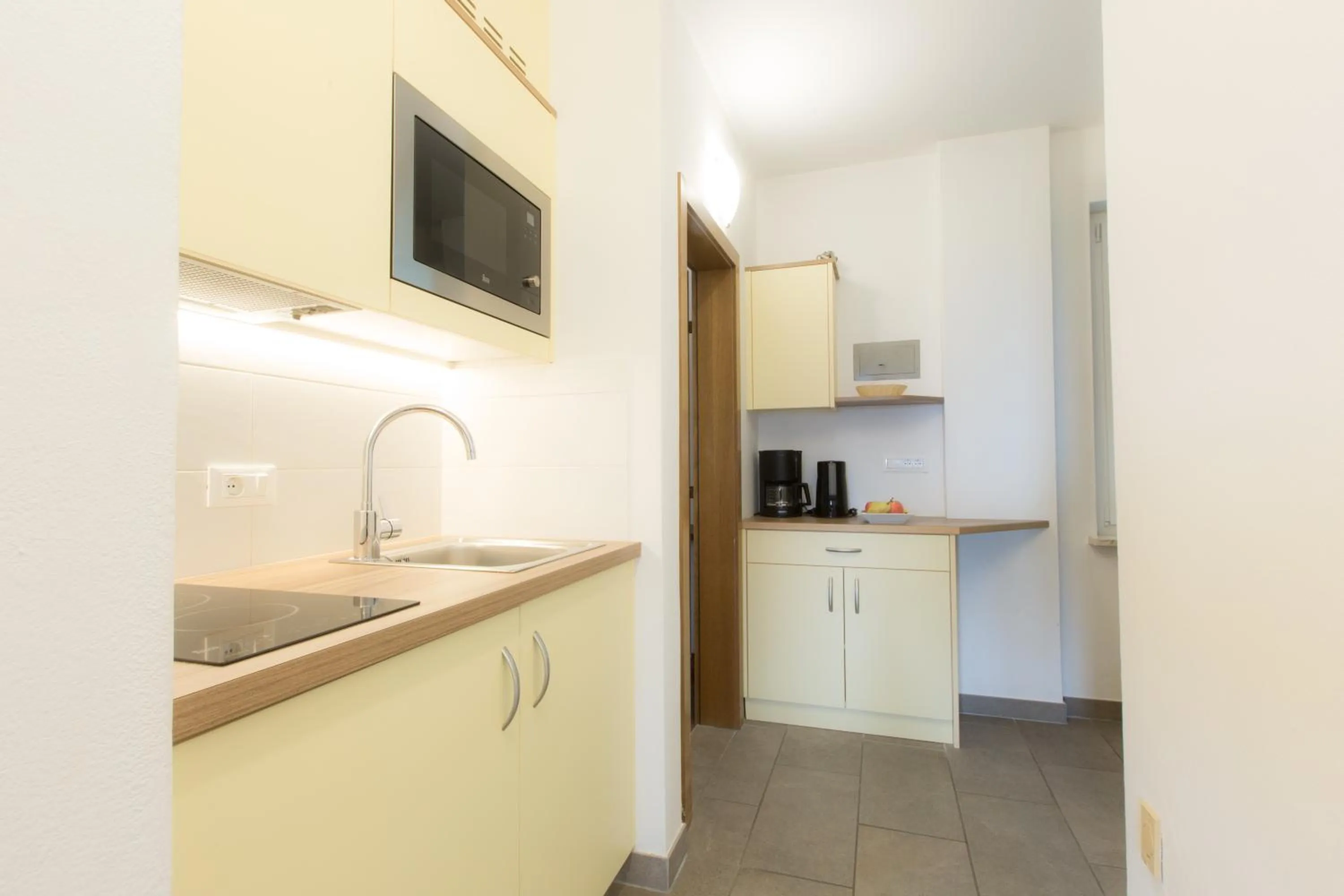 Kitchen or kitchenette in Hotel Appartement Inge