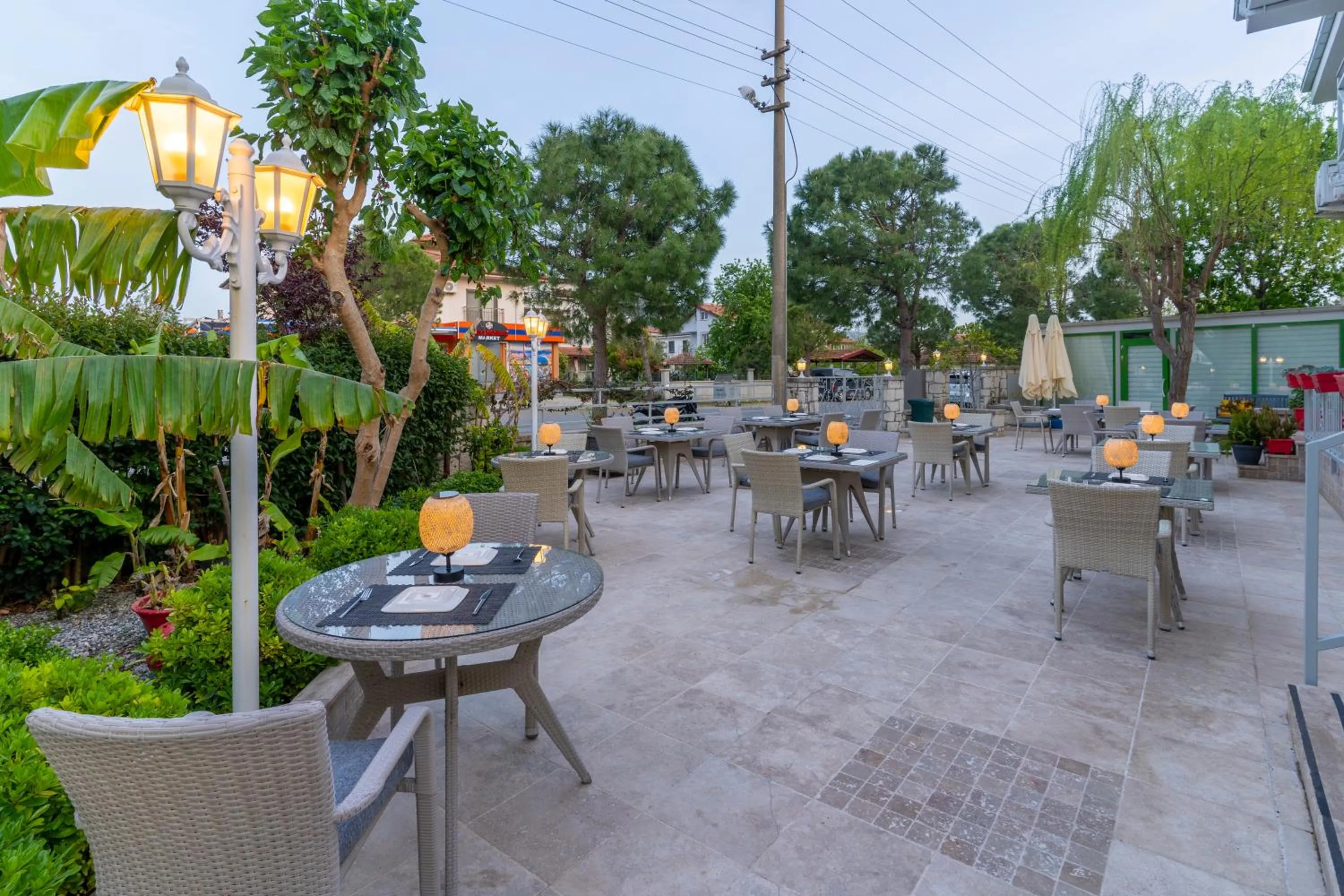 Patio in HOTEL DALYANCE