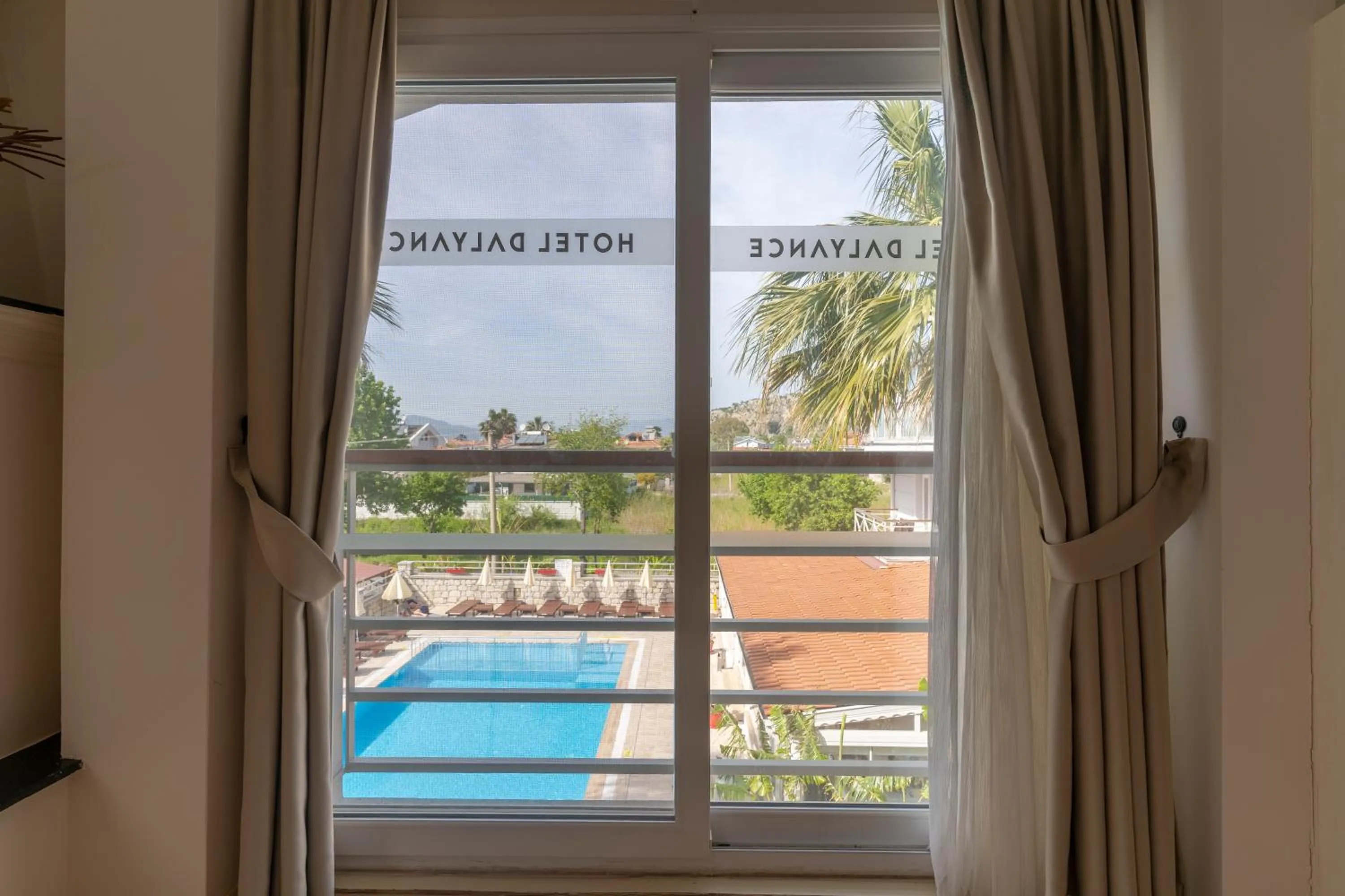 Pool view in HOTEL DALYANCE