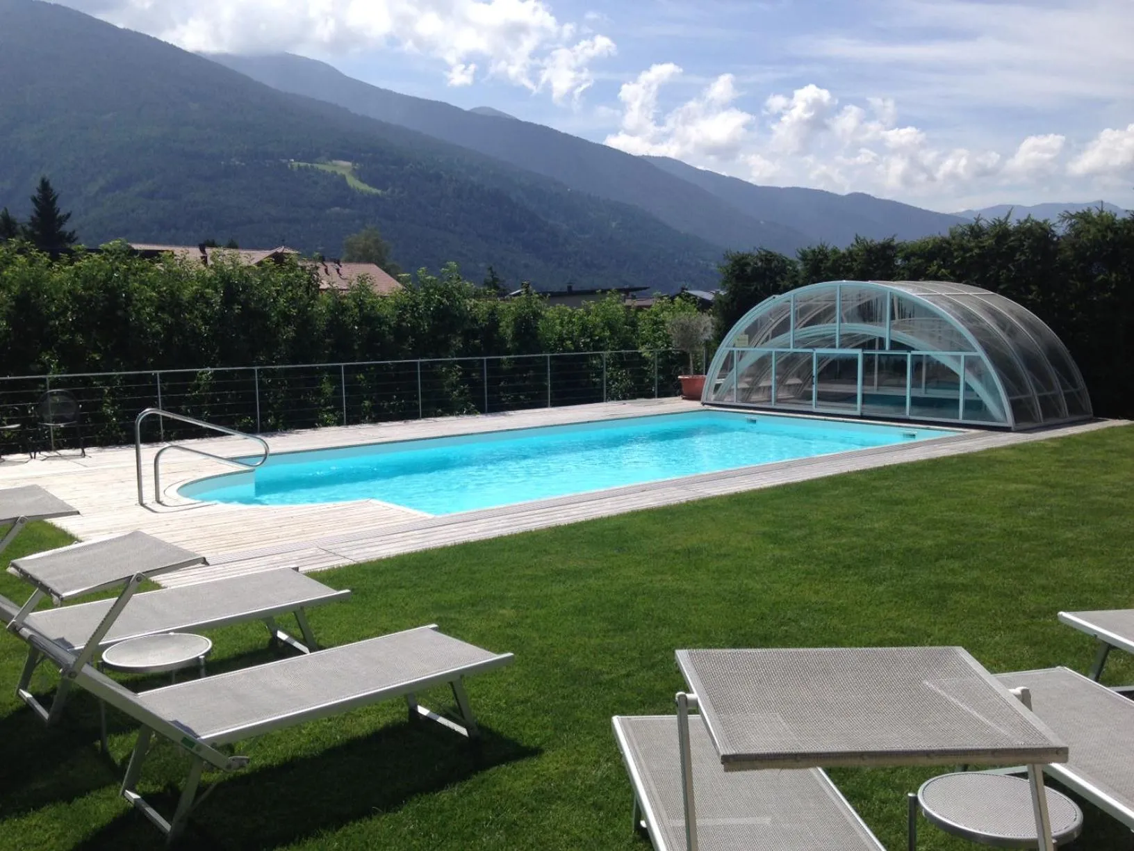 Open Air Bath in Hotel Ploseblick