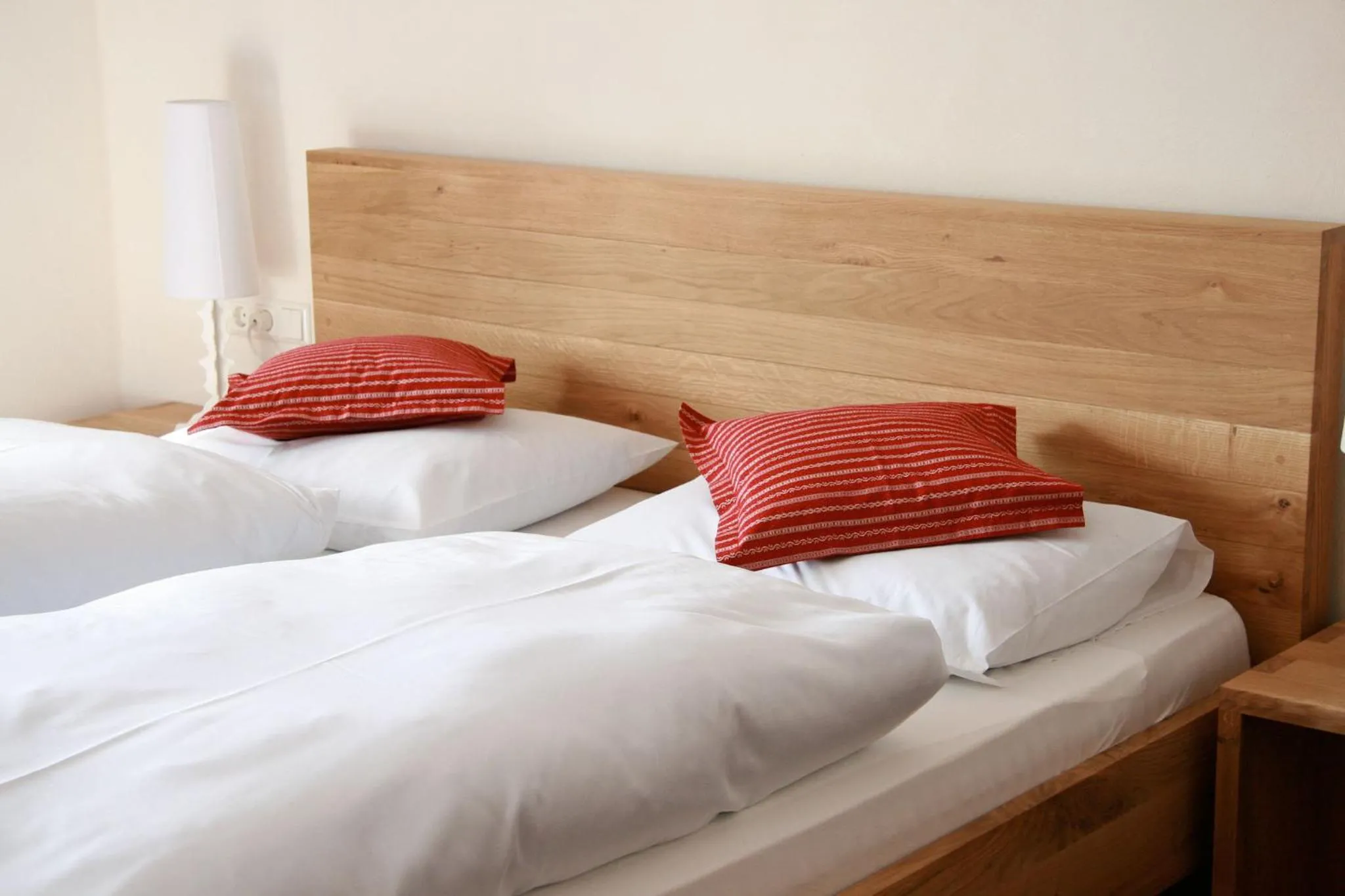 Bed in Hotel Ploseblick