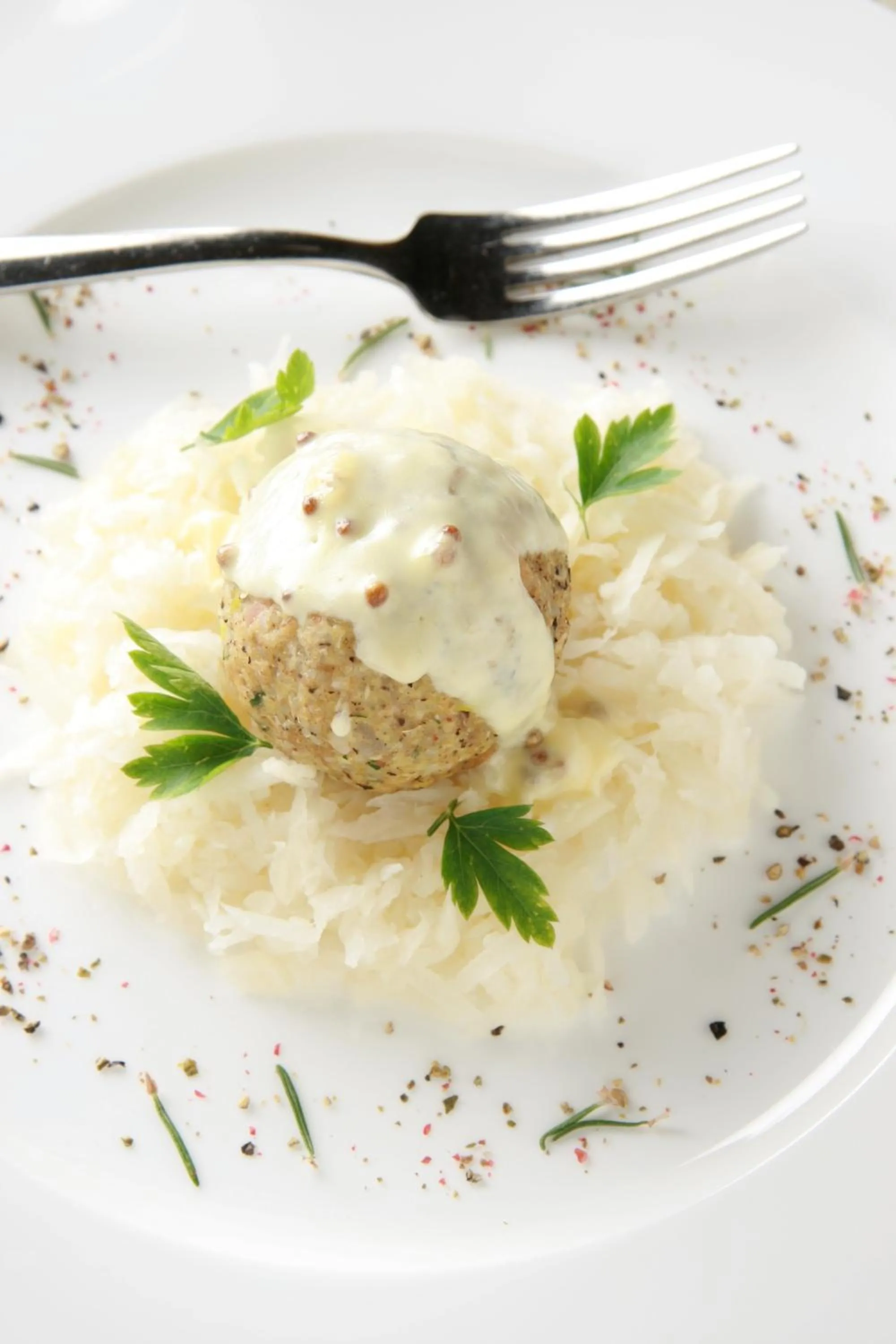 Food close-up in Hotel Ploseblick
