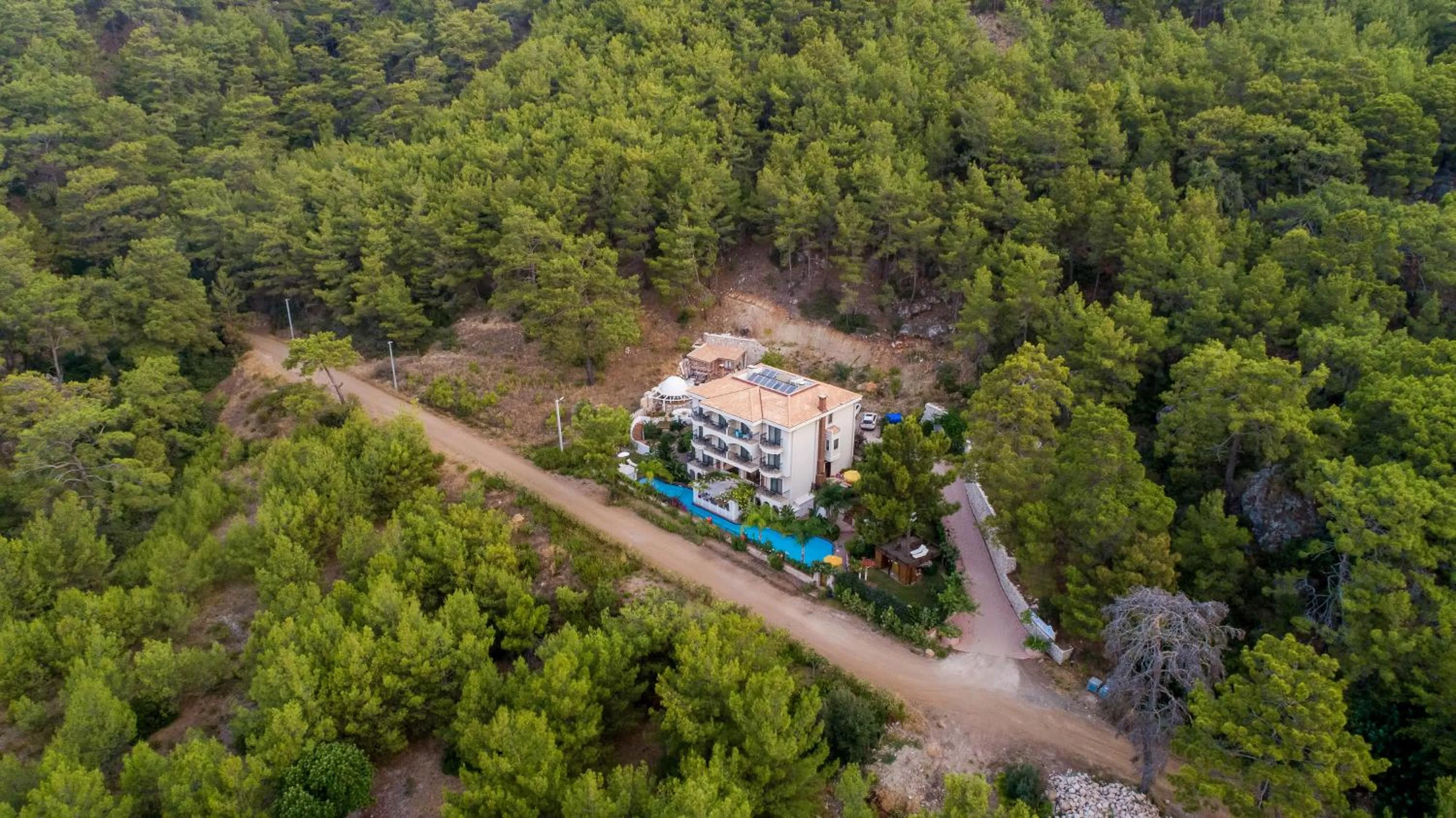 Bird's eye view in Esperanza Boutique Hotel of Lykia