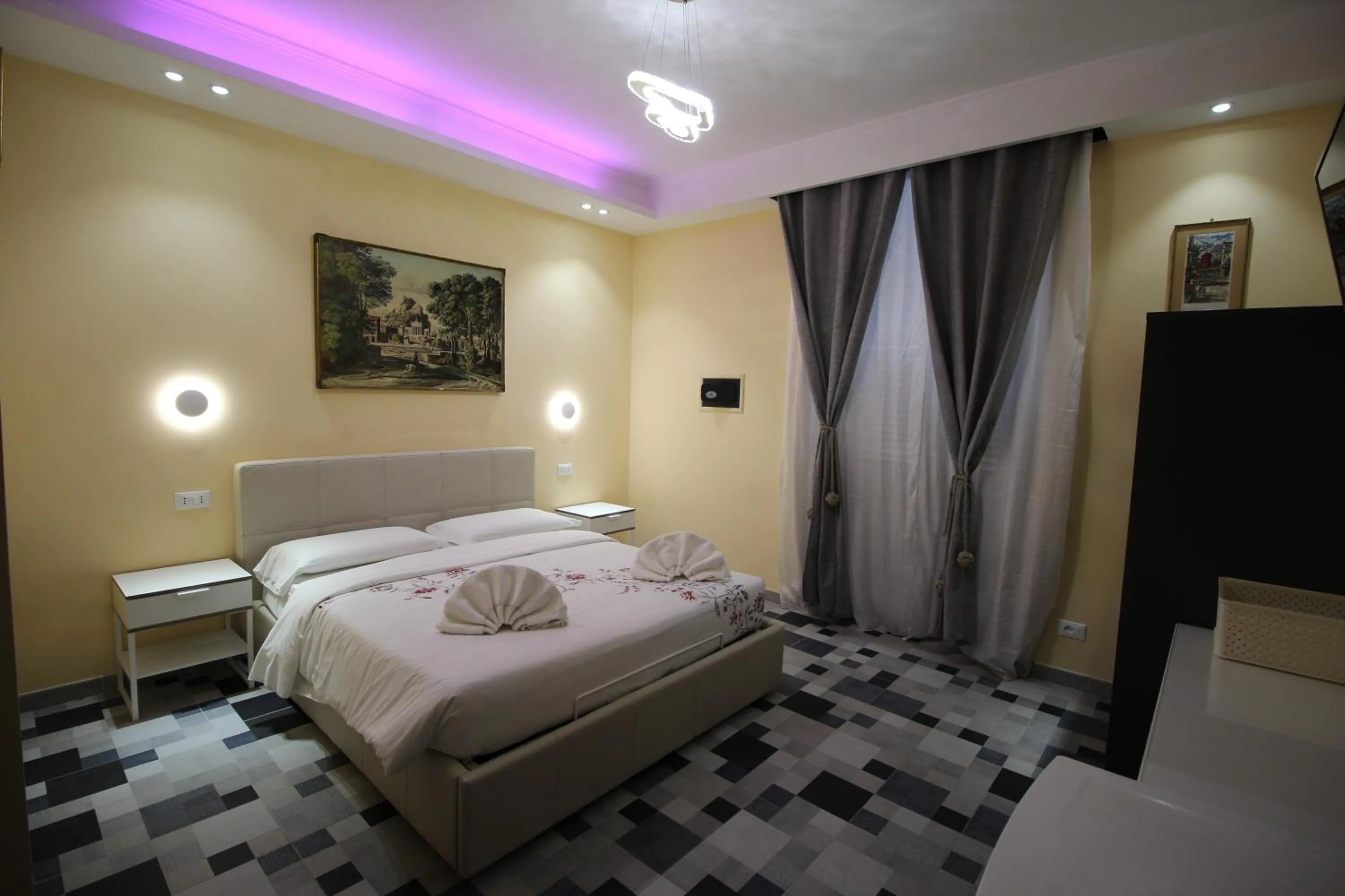 Bed in Quest House Lihong