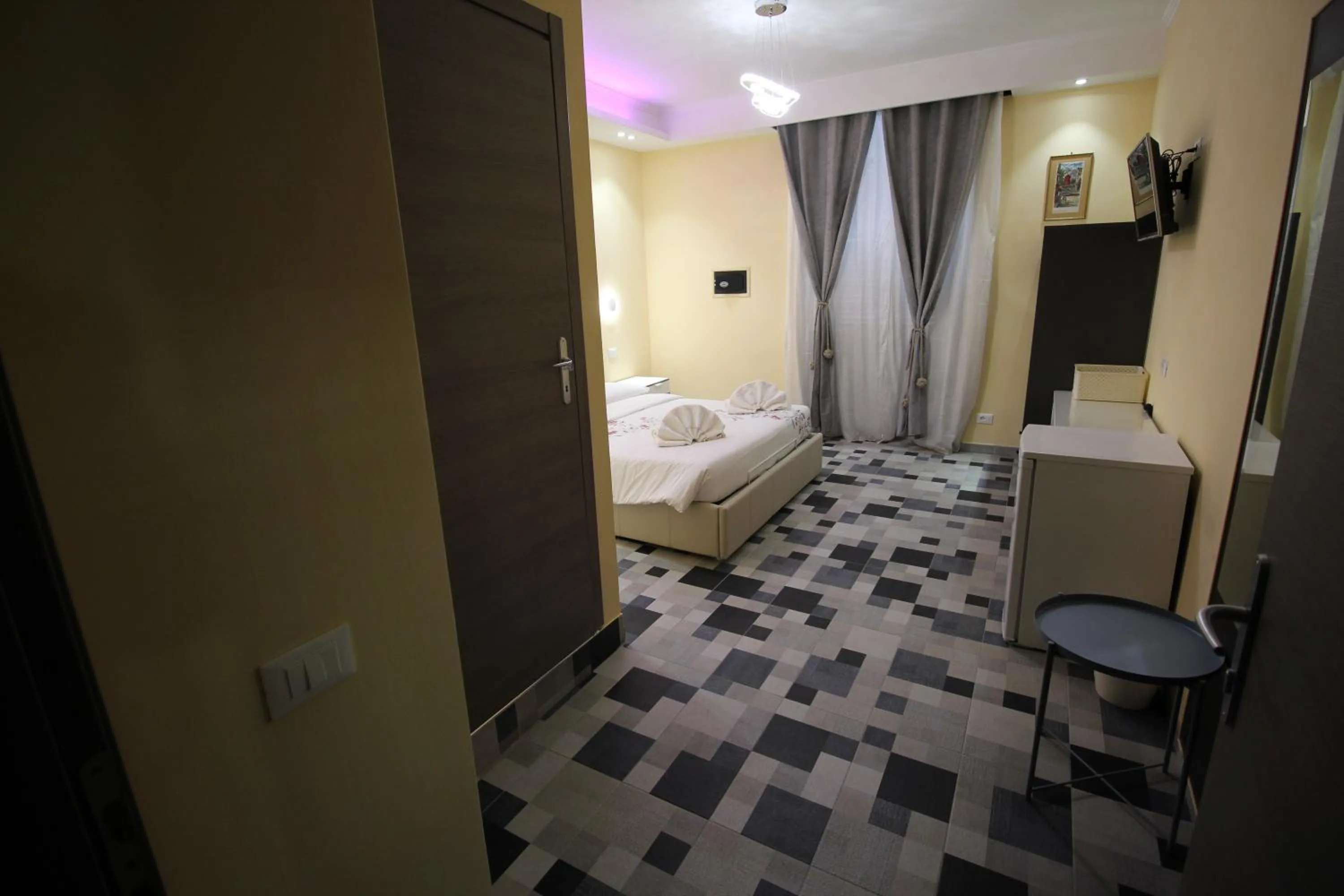 Bed in Quest House Lihong