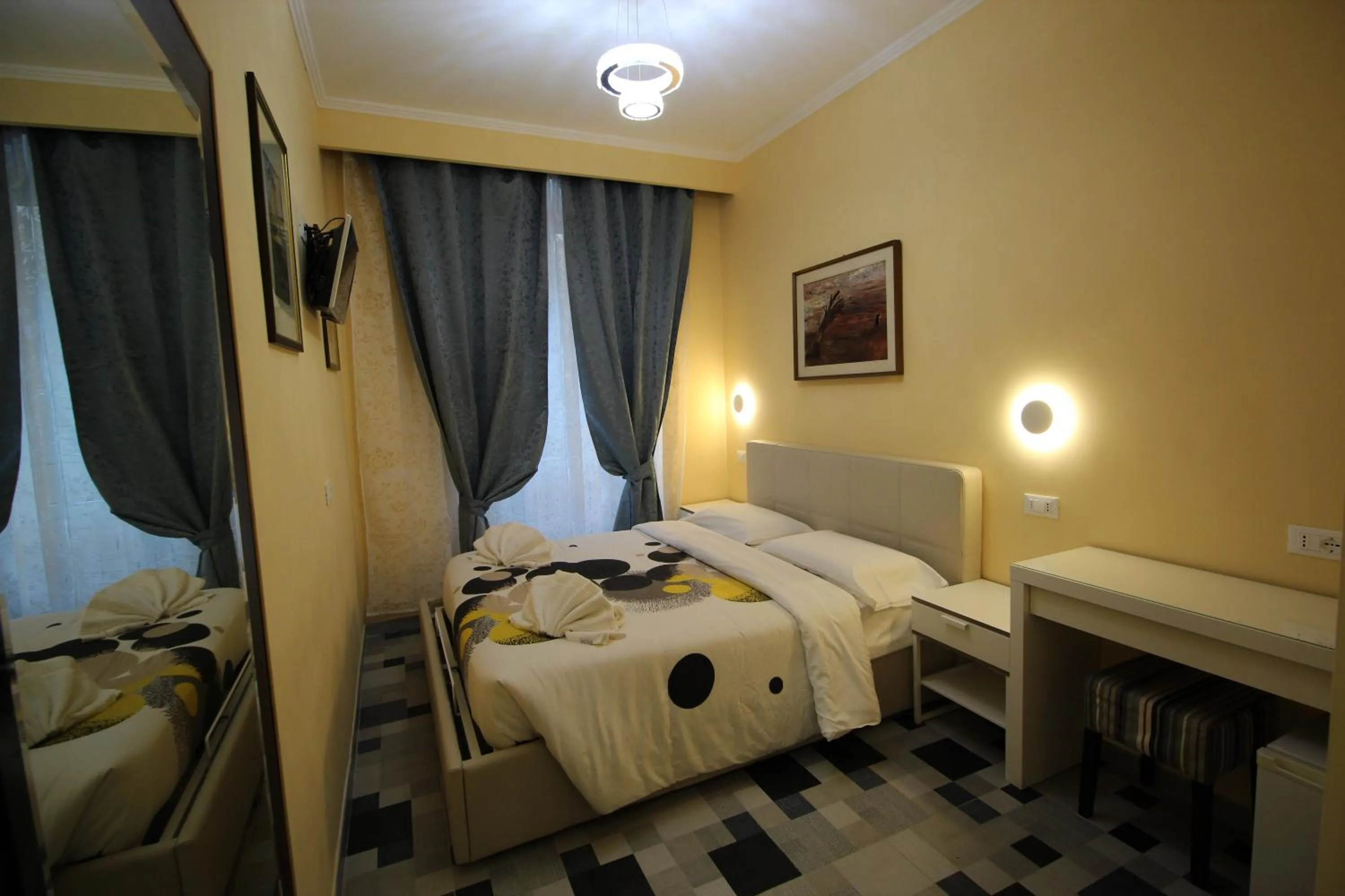 Bed in Quest House Lihong
