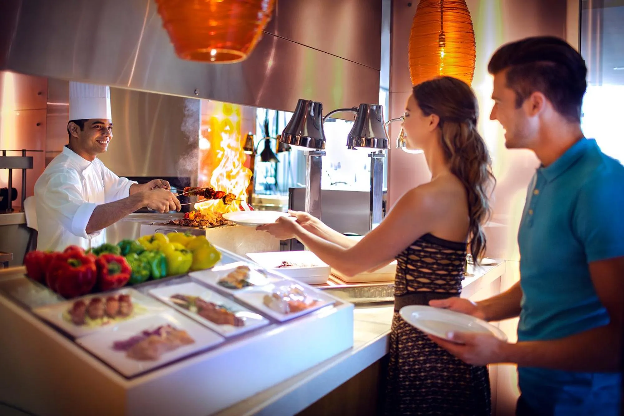 Food in Yas Island Rotana Abu Dhabi