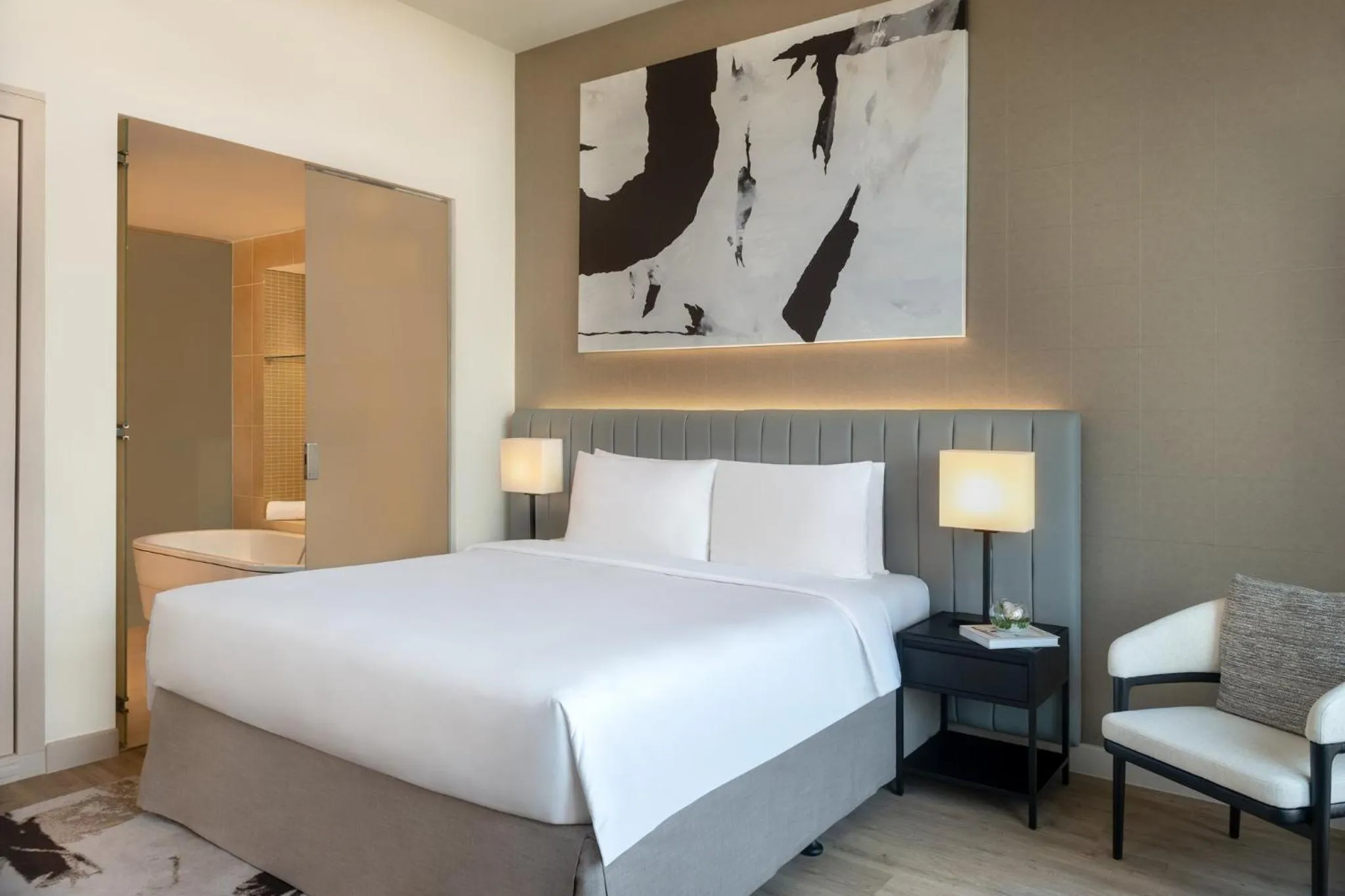 Photo of the whole room, Bed in Yas Plaza Marina by IHG