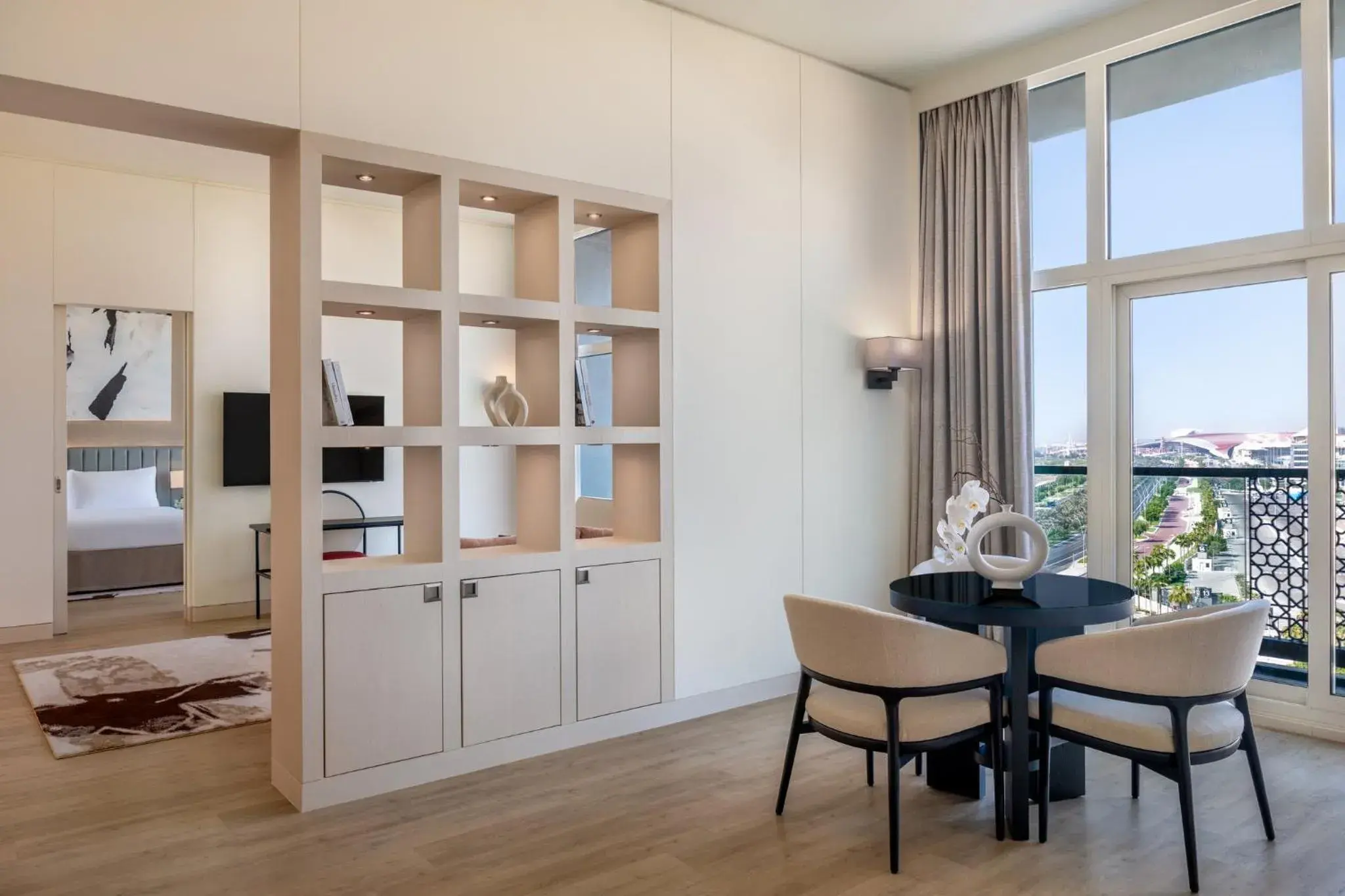 Photo of the whole room in Yas Plaza Marina by IHG Photo of the whole room in Yas Plaza Marina by IHG