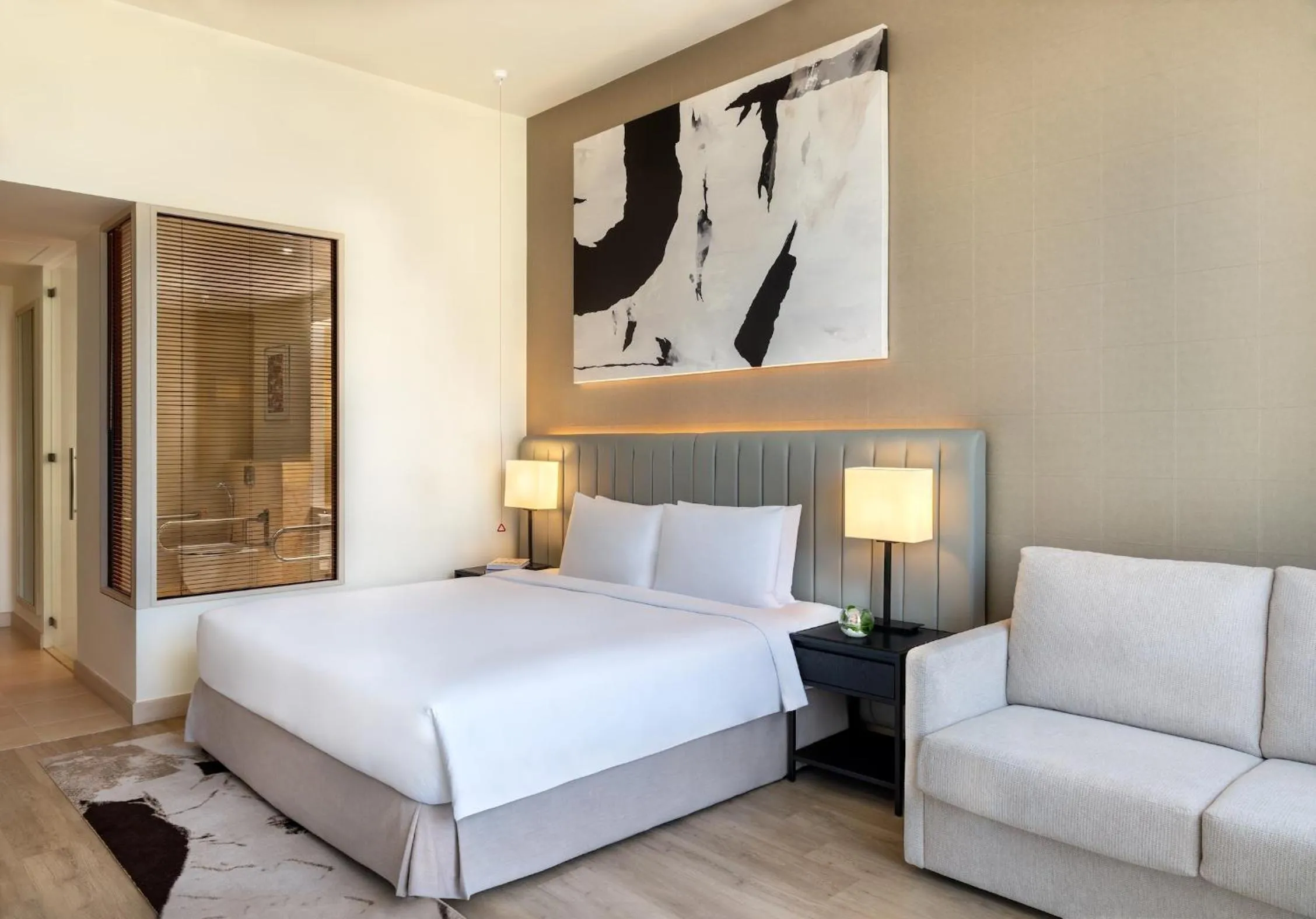 Photo of the whole room, Bed in Yas Plaza Marina by IHG