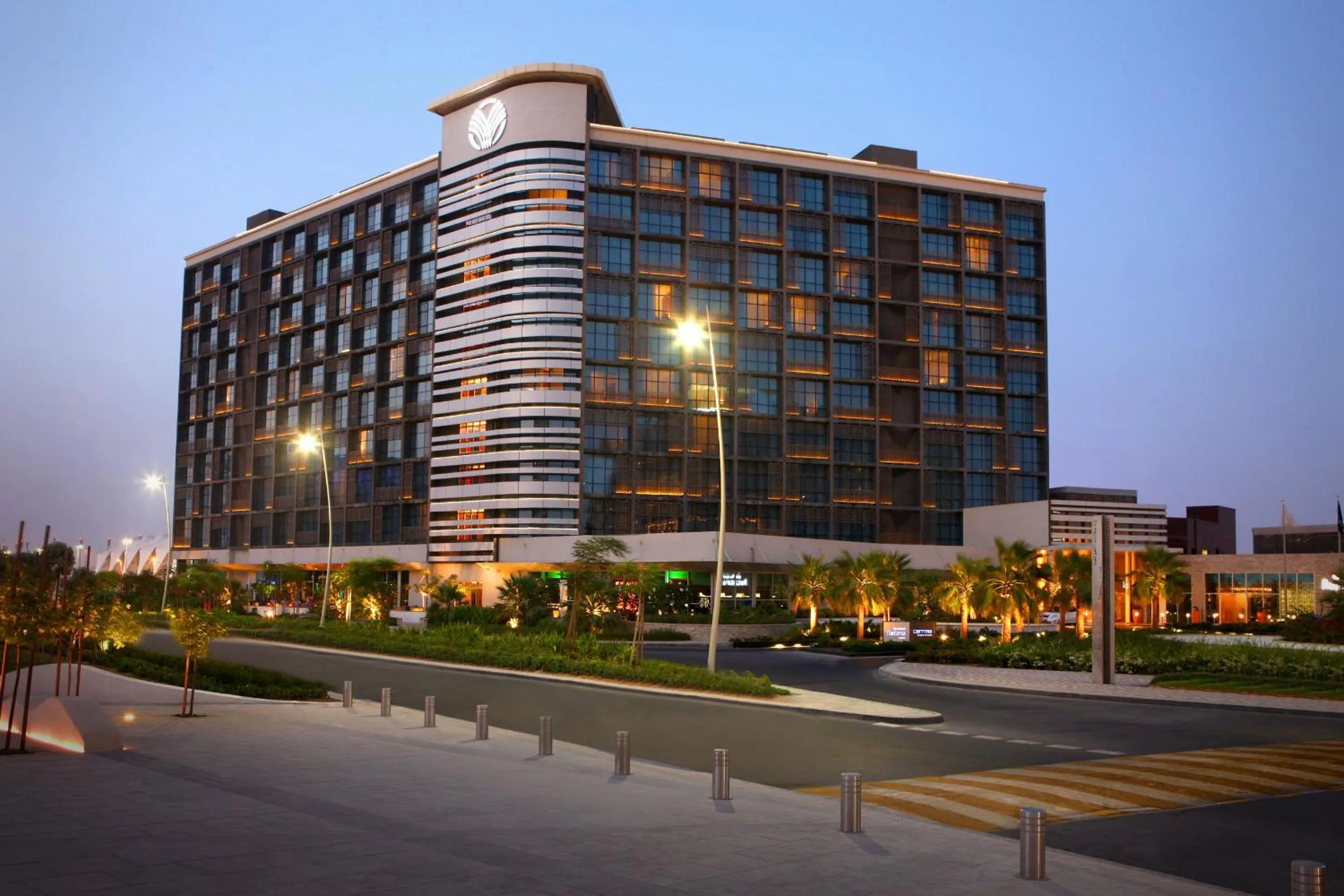 Facade/entrance in Yas Island Rotana Abu Dhabi