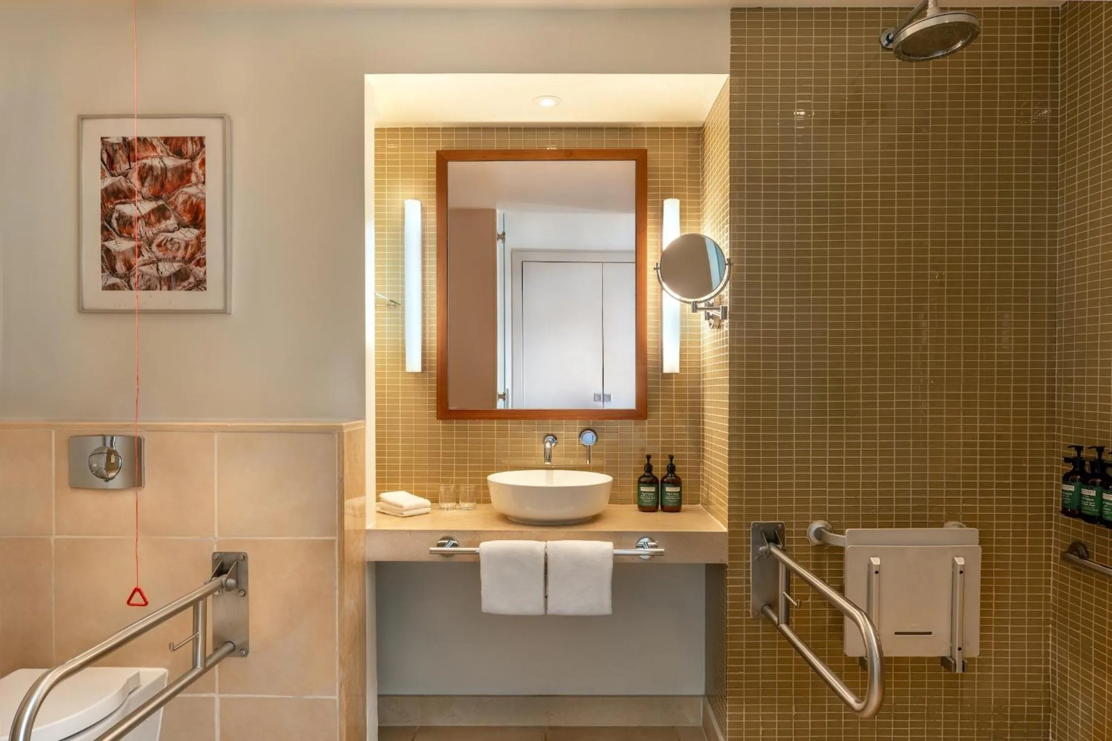 Bathroom in Yas Plaza Marina by IHG