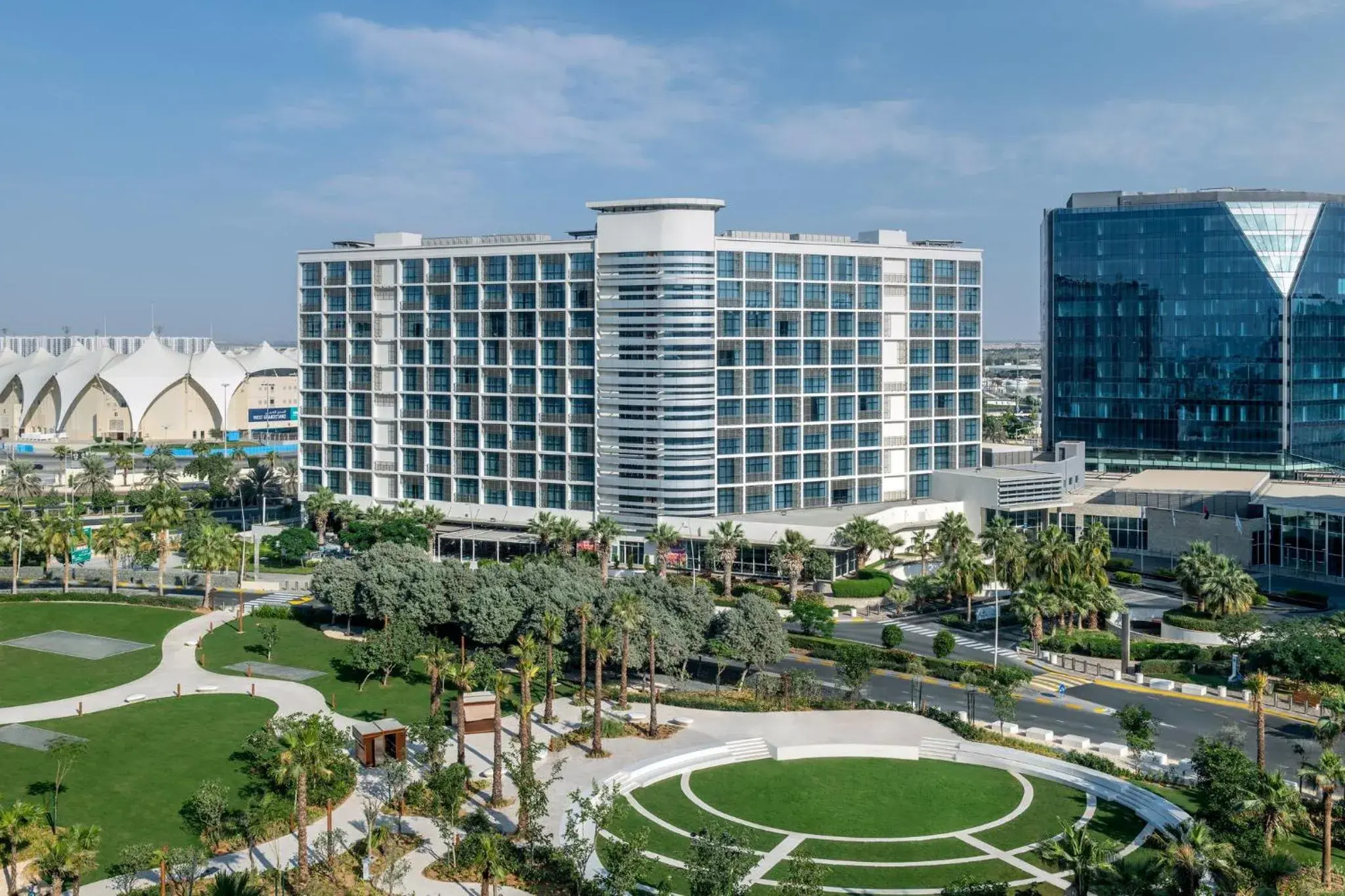 Property building in Yas Plaza Marina by IHG Property building in Yas Plaza Marina by IHG