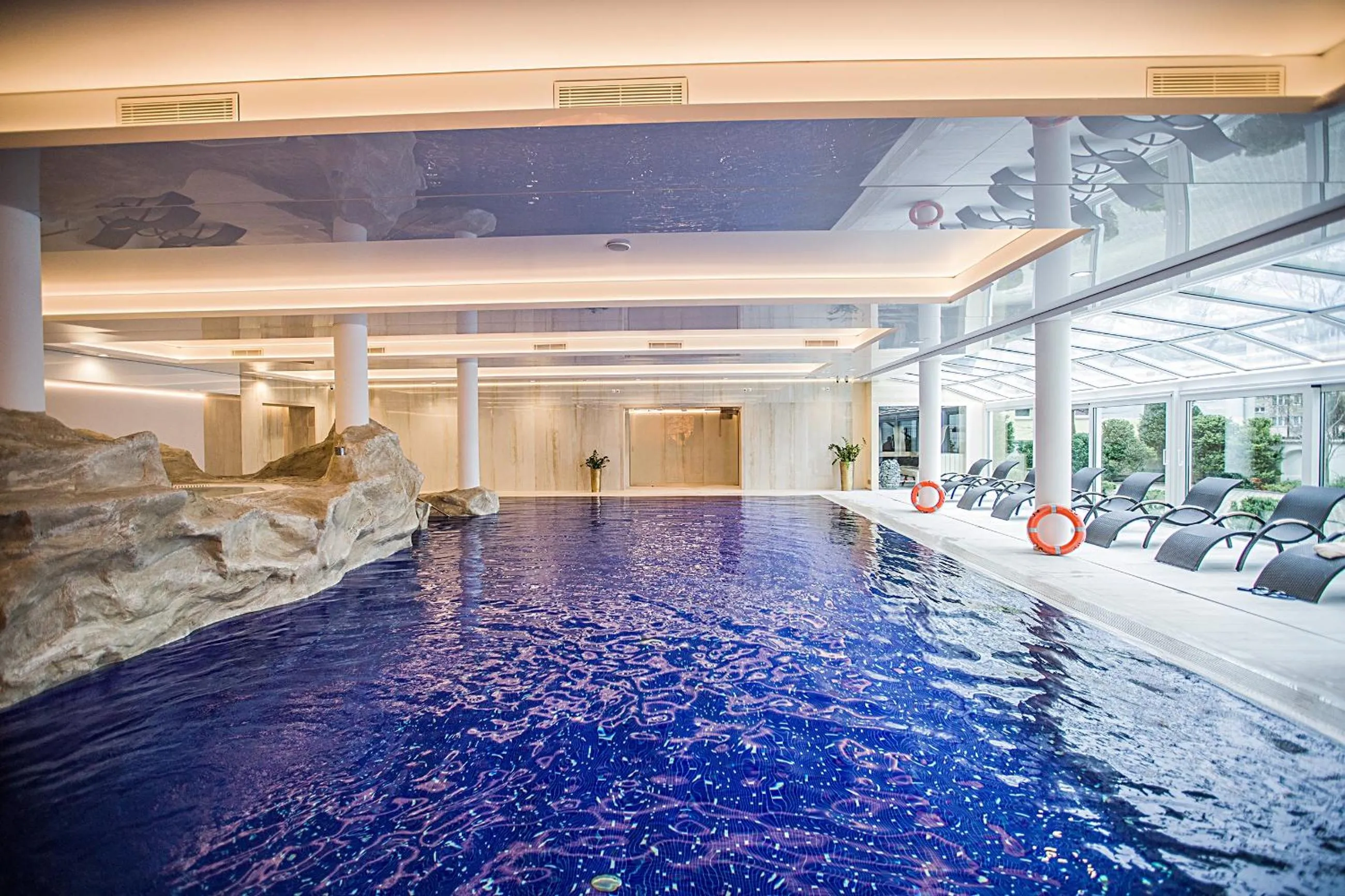 Pool view in Hotel Lubicz