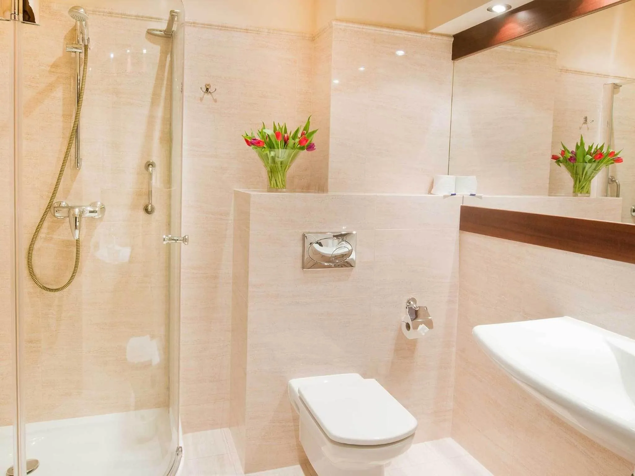 Bathroom in Hotel Lubicz