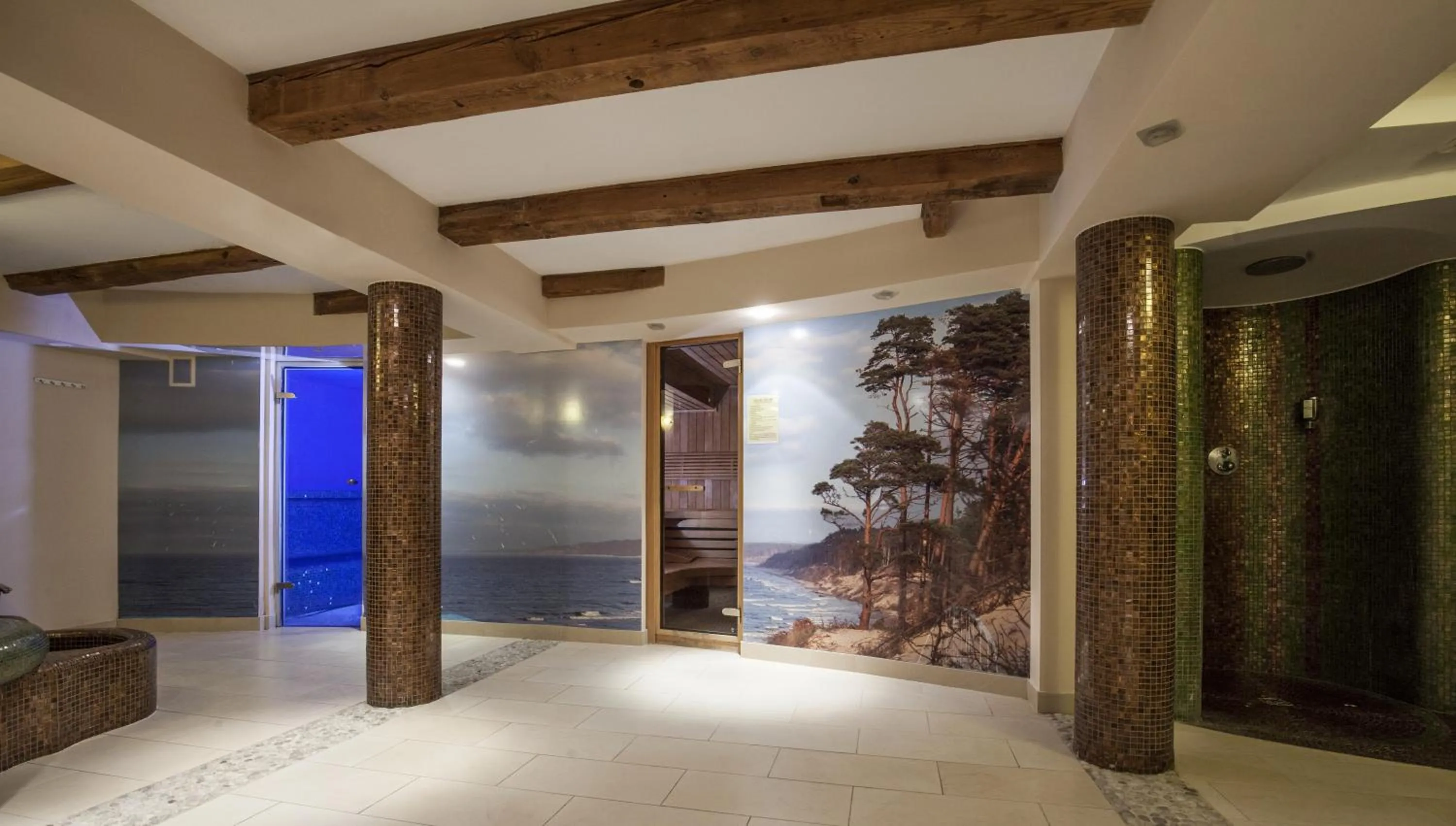 Decorative detail in Hotel Lubicz