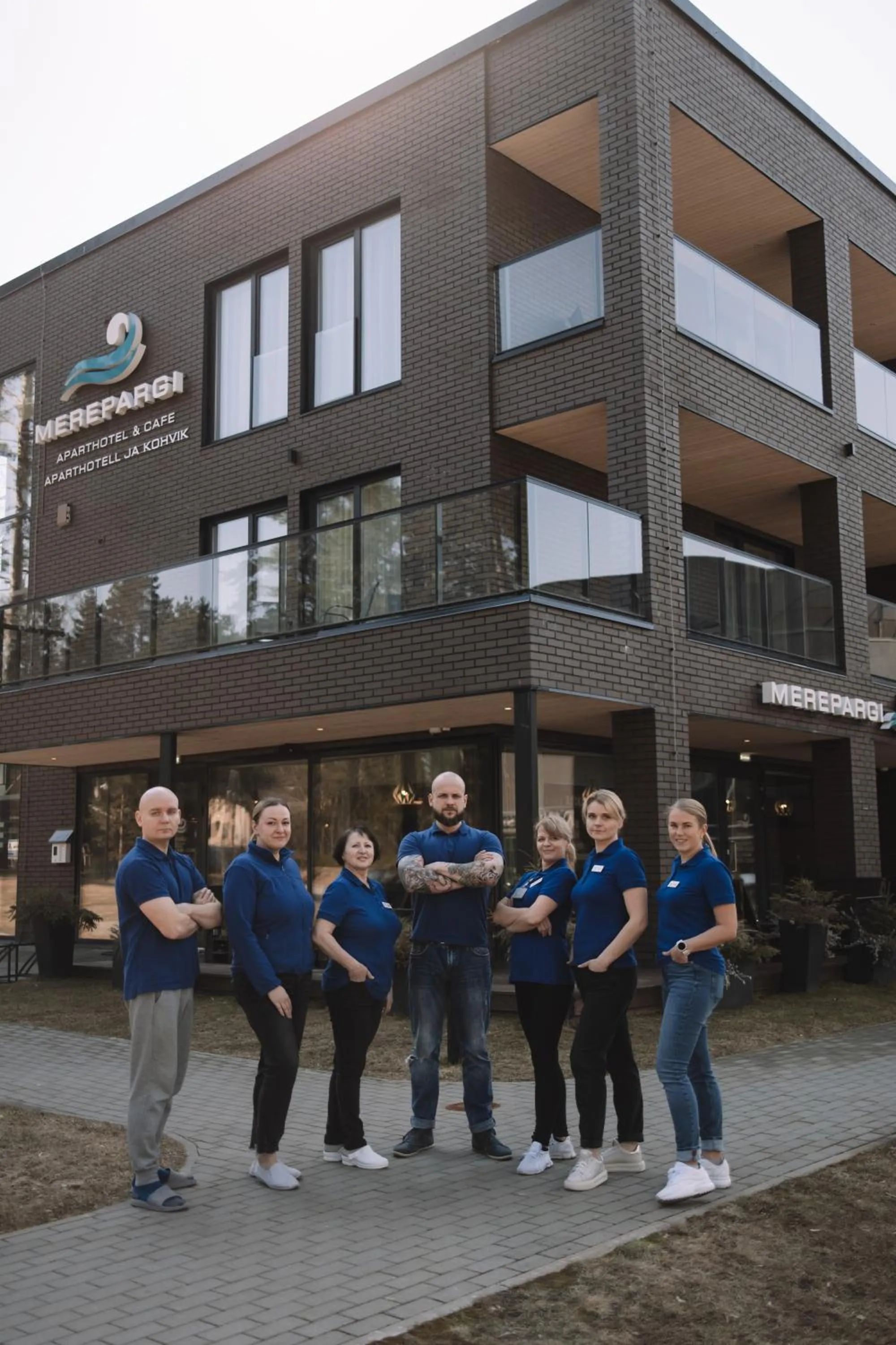 Property building in Merepargi ApartHotel & Cafe