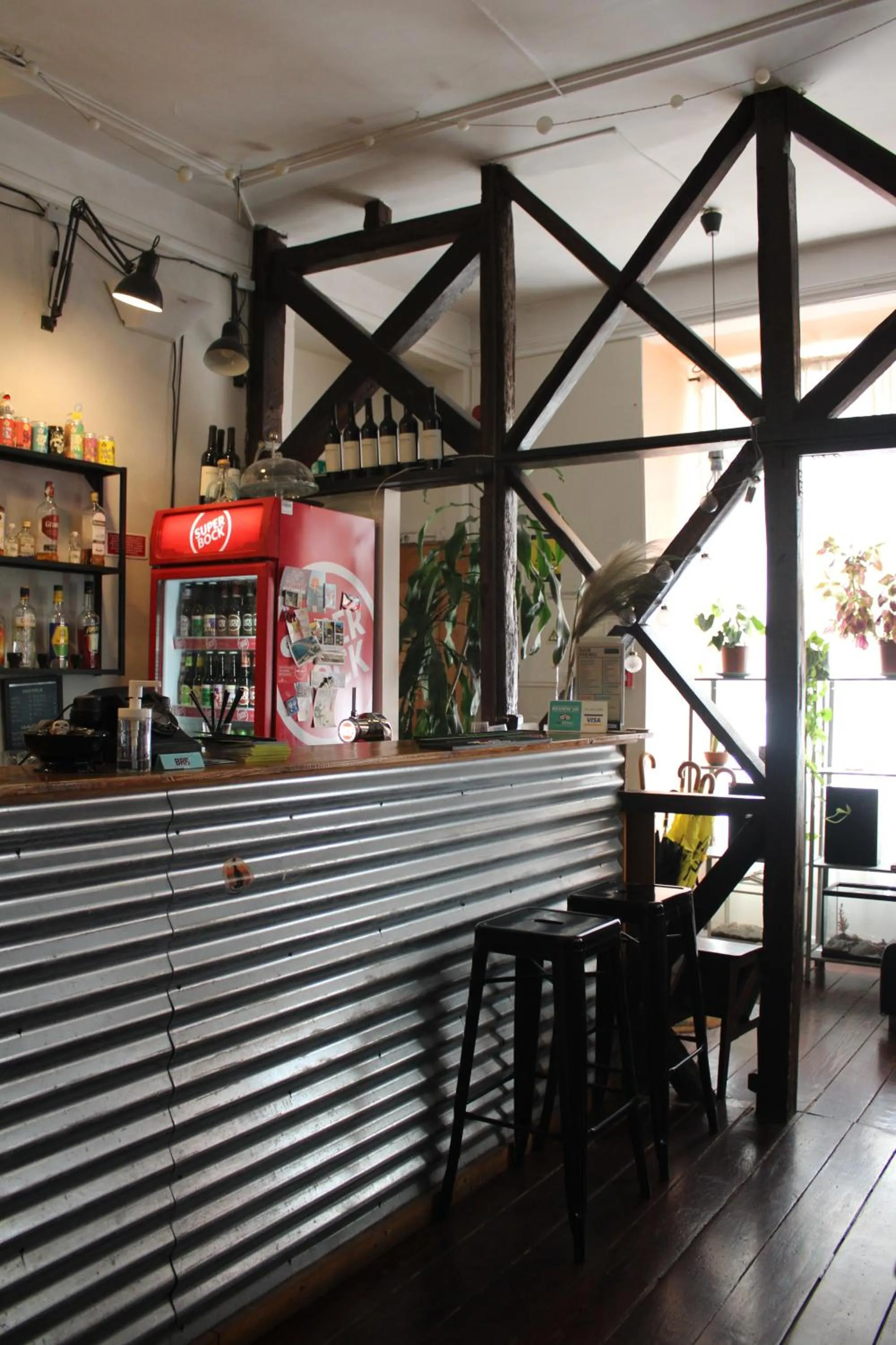 Lobby or reception in Rossio Hostel